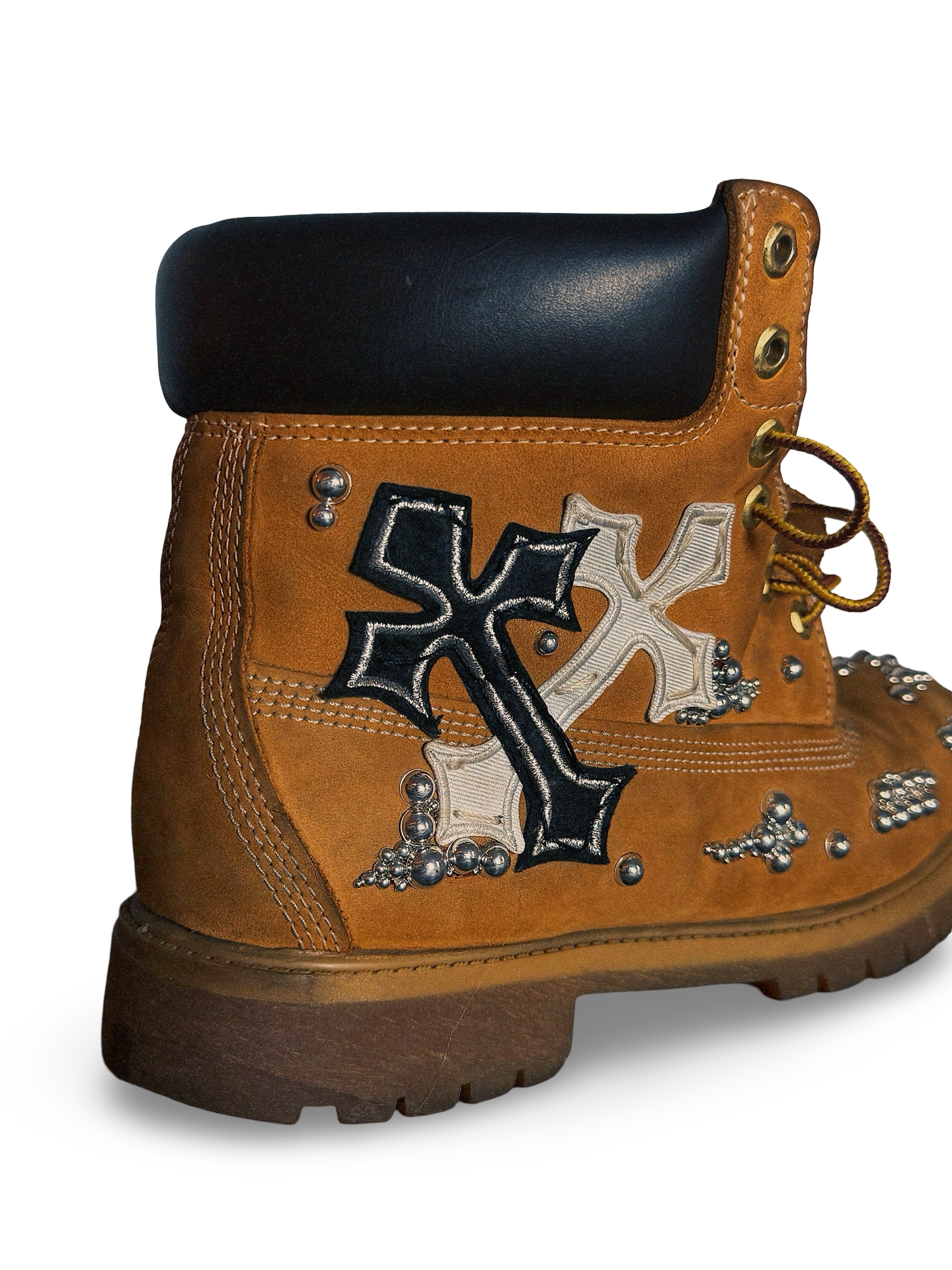 Recovered Artifact No. 367 — Embellished Timberland Boots