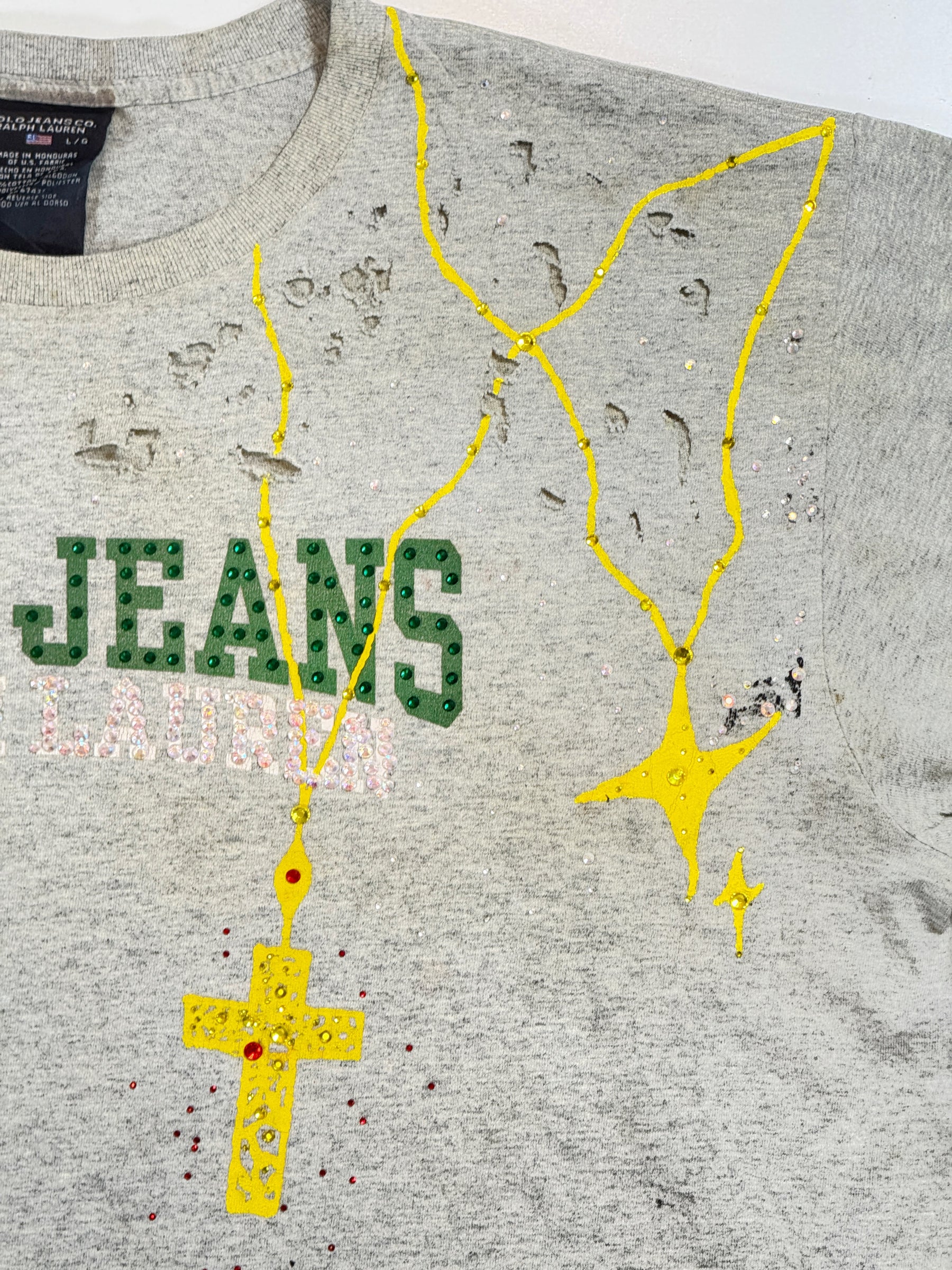 Recovered Artifact No. 057 — DISTRESSED POLO JEANS RALPH LAUREN TEE