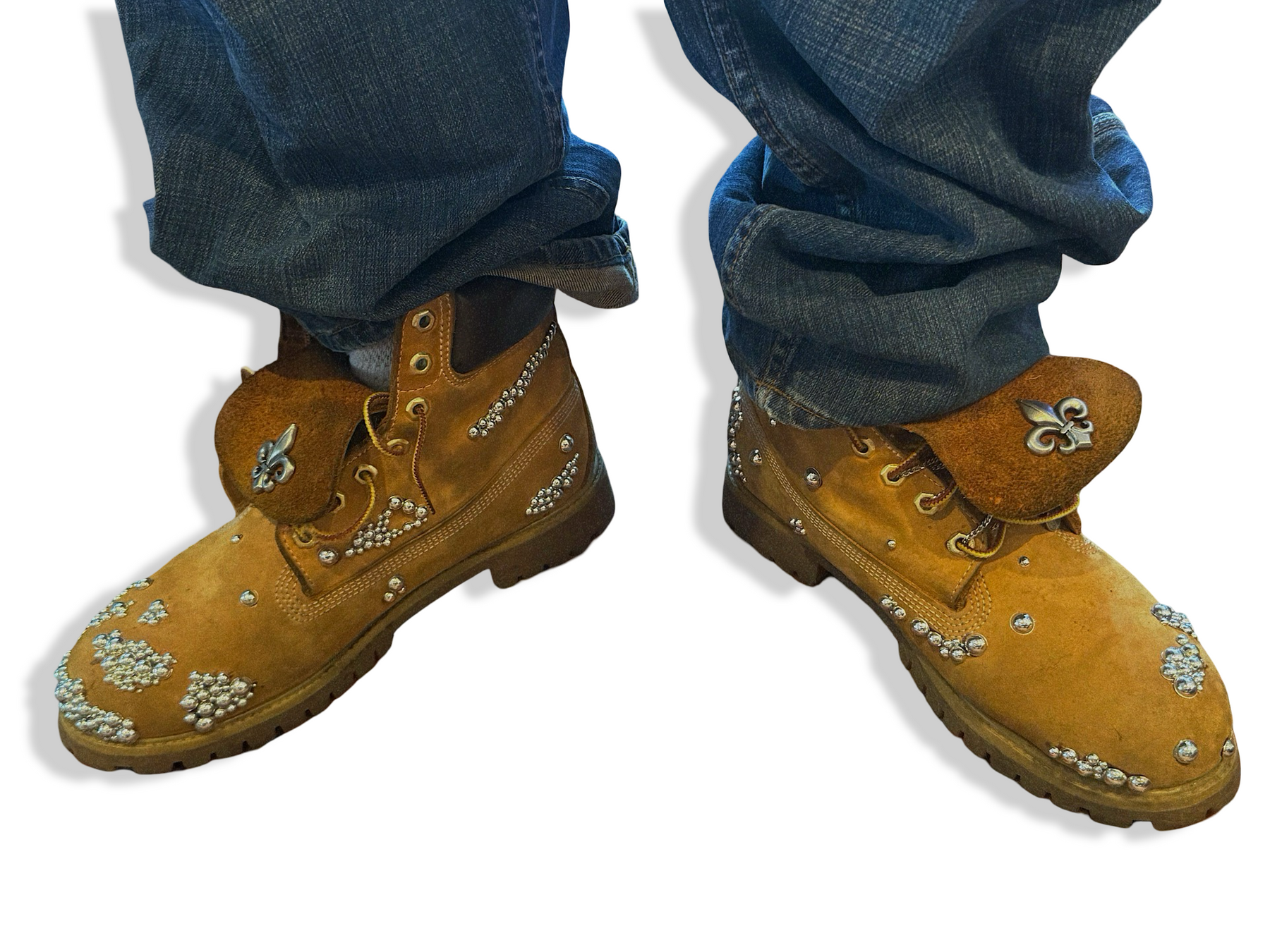 Recovered Artifact No. 367 — Embellished Timberland Boots