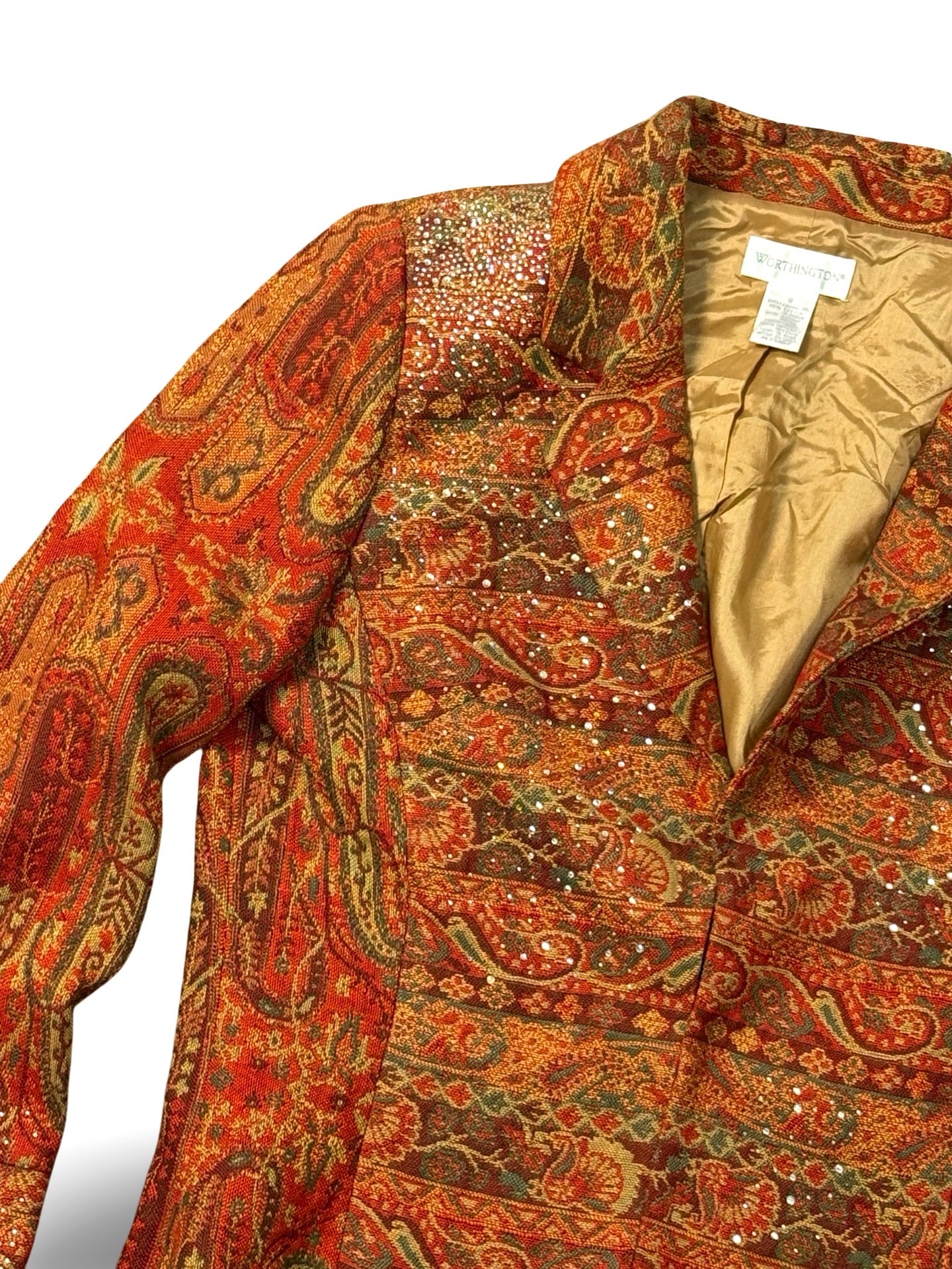 Recovered Artifact No. 014 — SULTAN GALAXY BLAZER — TURKISH RUG EDITION