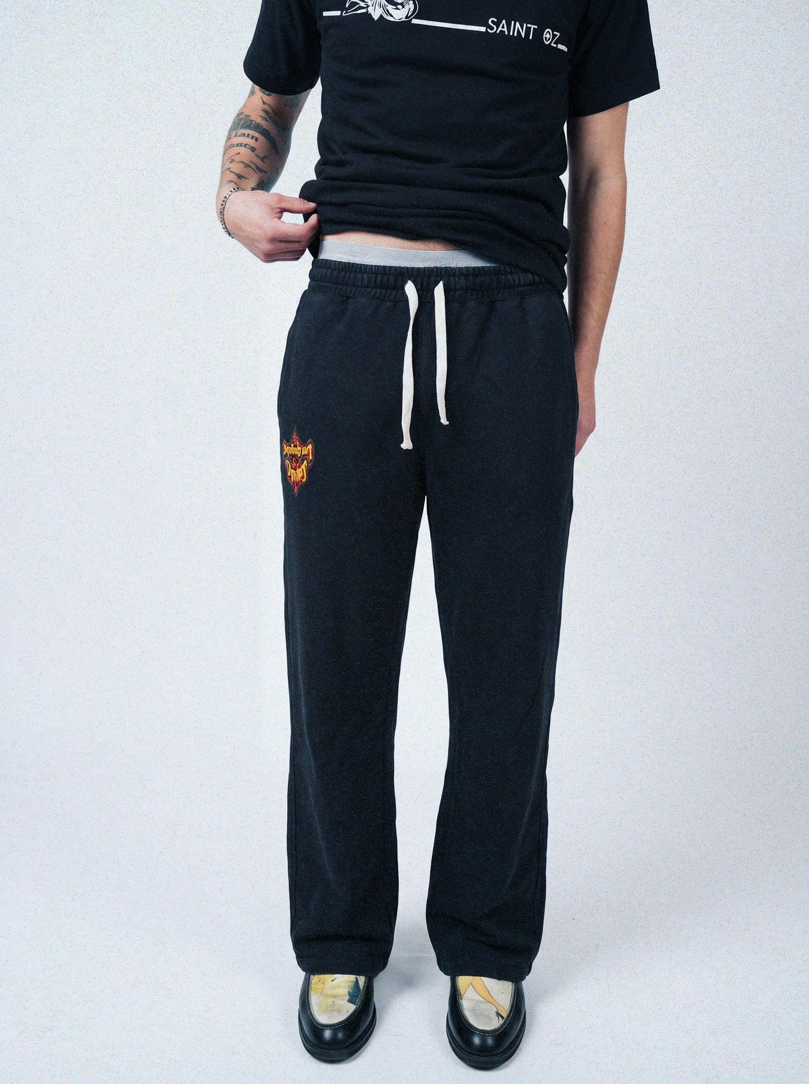 Studio Work No. 010 — INFERNO CREST SWEATPANTS