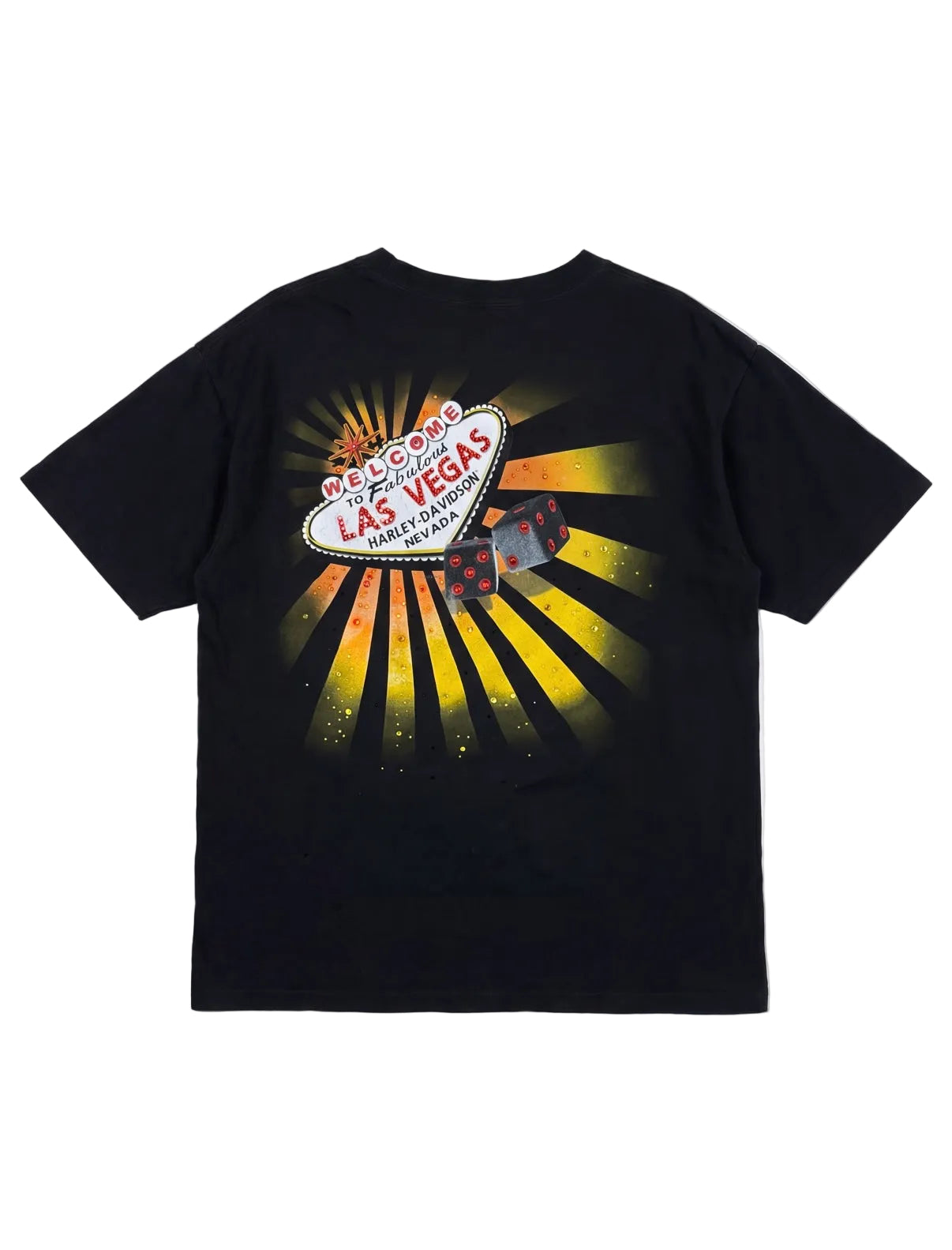 Recovered Artifact No. 222 — RHINESTONE HARLEY DAVIDSON TEE (2XL)