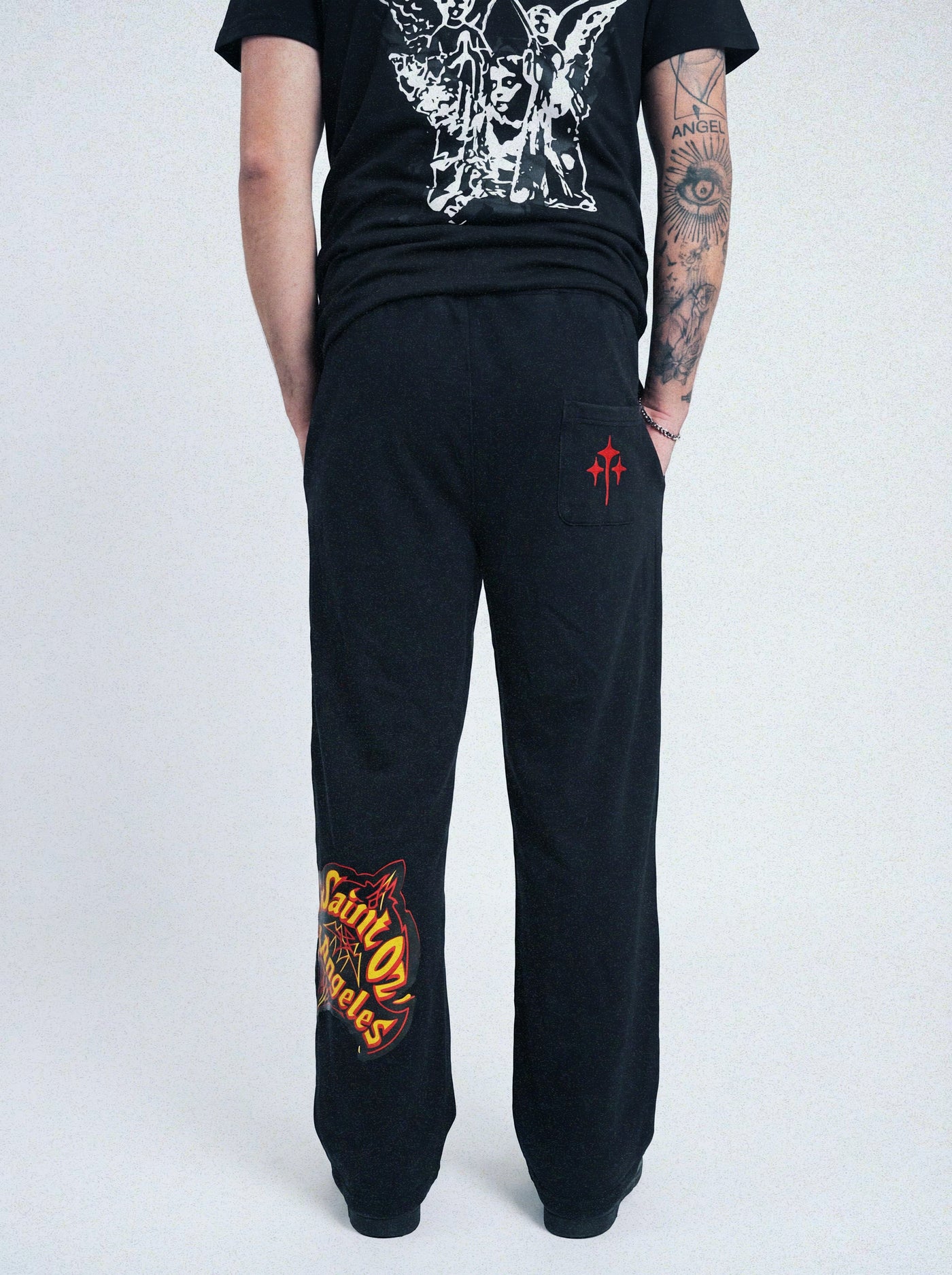 Studio Work No. 010 — INFERNO CREST SWEATPANTS