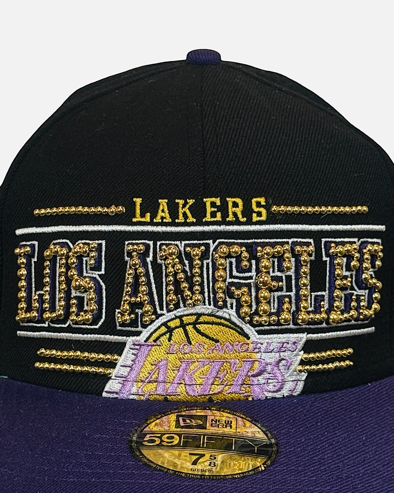 Recovered Artifact No. 897 — Los Angeles Lakers Fitted Cap (7 5/8 – 60.6 cm)