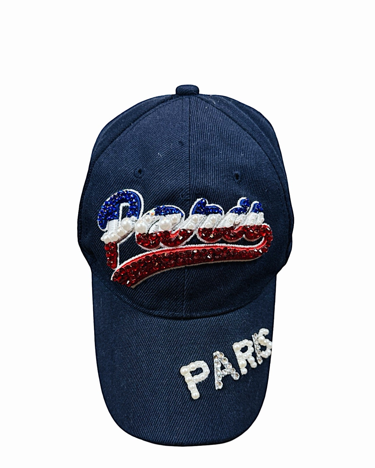 Recovered Artifact No. 087 — Paris Embellished Cap (One Size – Adjustable Strap)