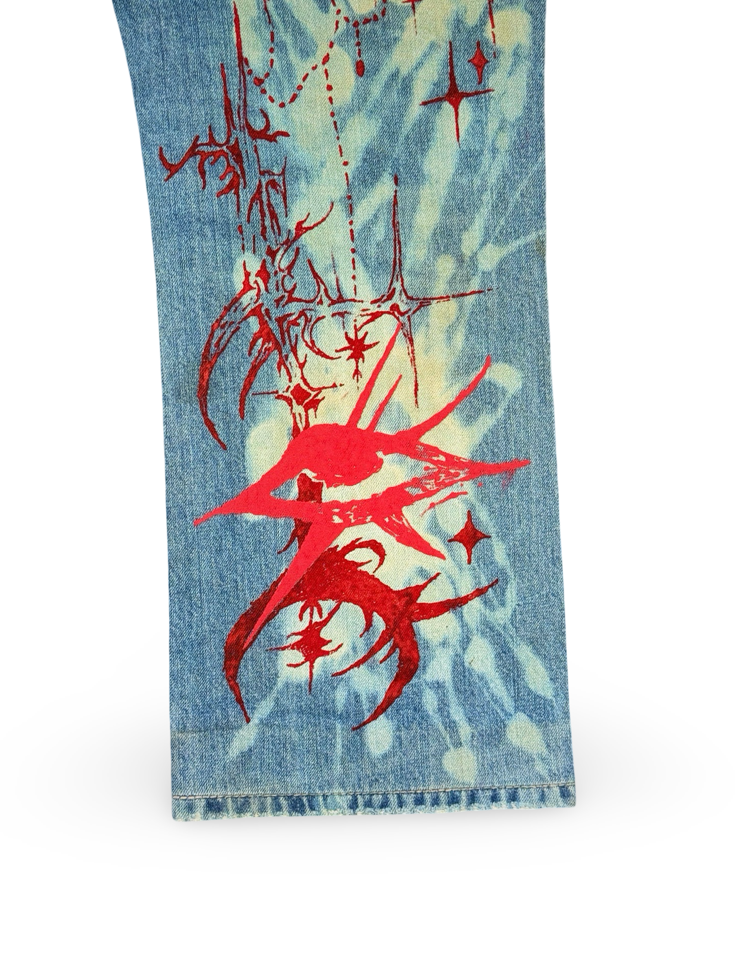 Recovered Artifact No. 193 — Rock Revival Blue Denim Jeans (W36XL30)