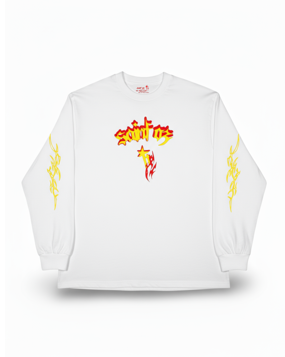 Studio Work No. 078 — TRIBAL FLAME CROSS LONG SLEEVE