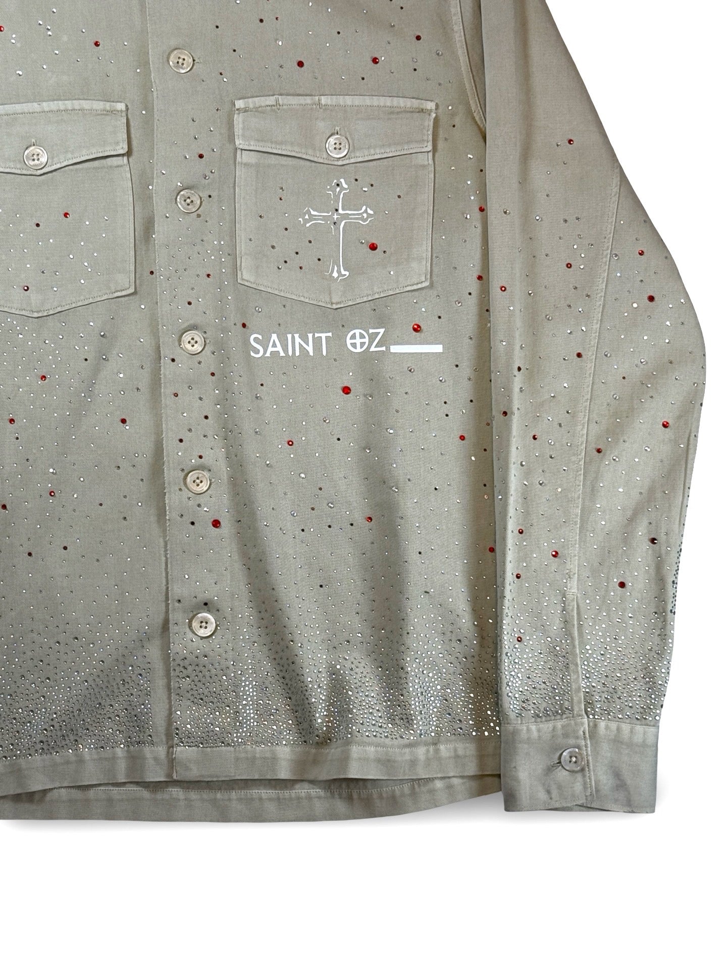 Recovered Artifact No. 037 — ALLSAINTS RHINESTONE SHIRT (L)