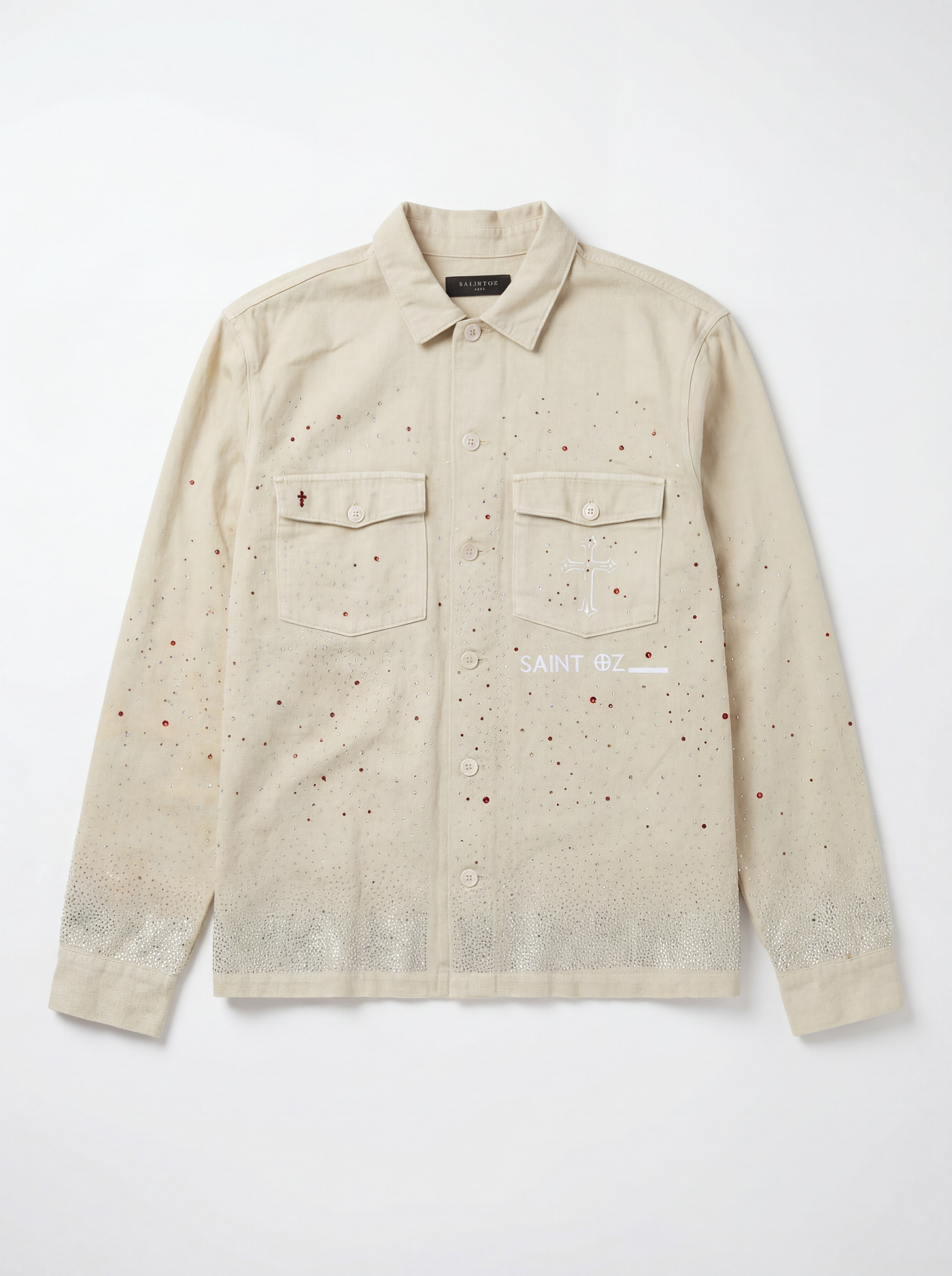 Recovered Artifact No. 037 — ALLSAINTS RHINESTONE SHIRT (L)