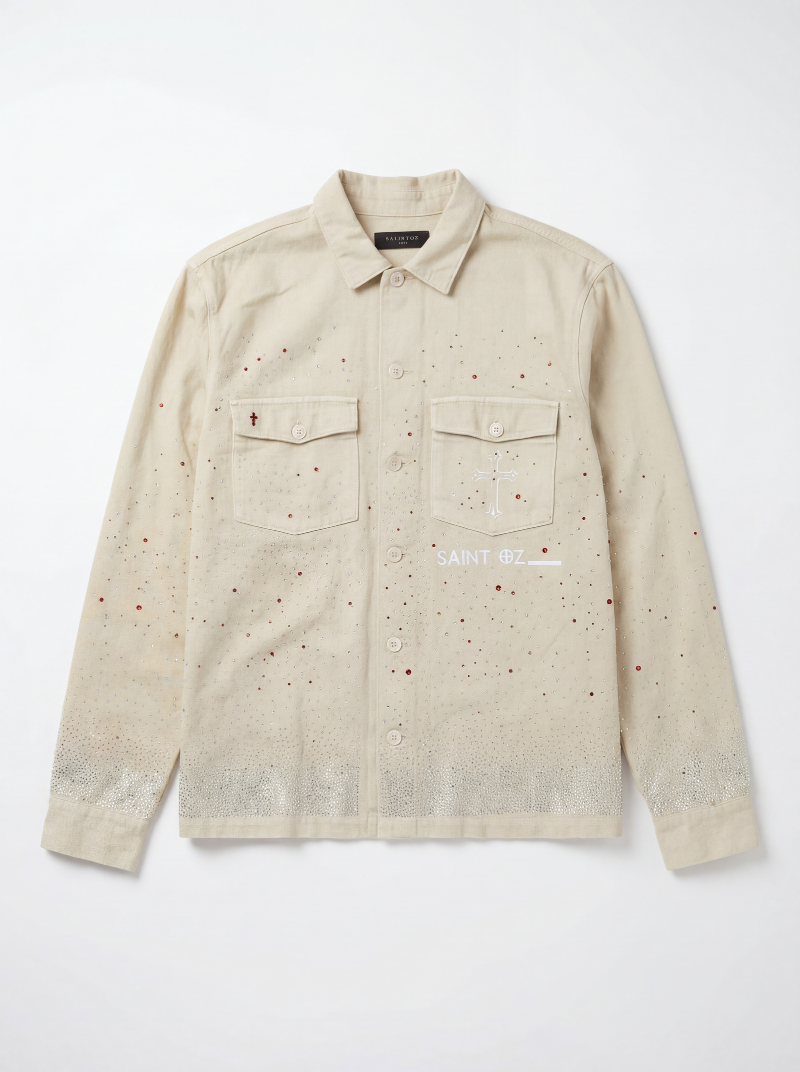 Recovered Artifact No. 037 — ALLSAINTS RHINESTONE SHIRT (L)