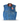 (80s/90s) VTG Marlboro Denim Vest w/ Leather Collar (L)
