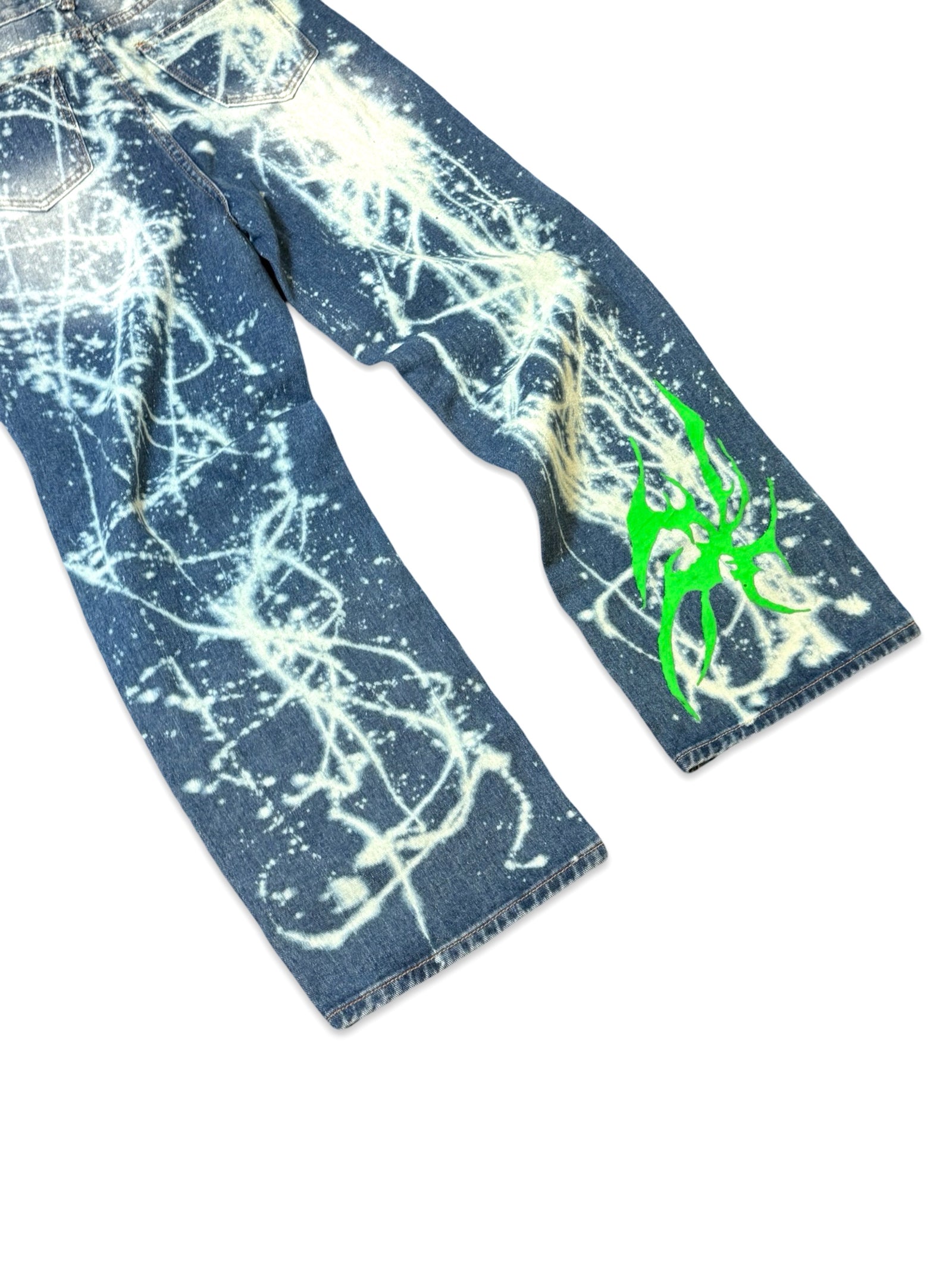 Recovered Artifact No. 088 — TRIBAL MUTATION DENIM — (26 W // 27 L)