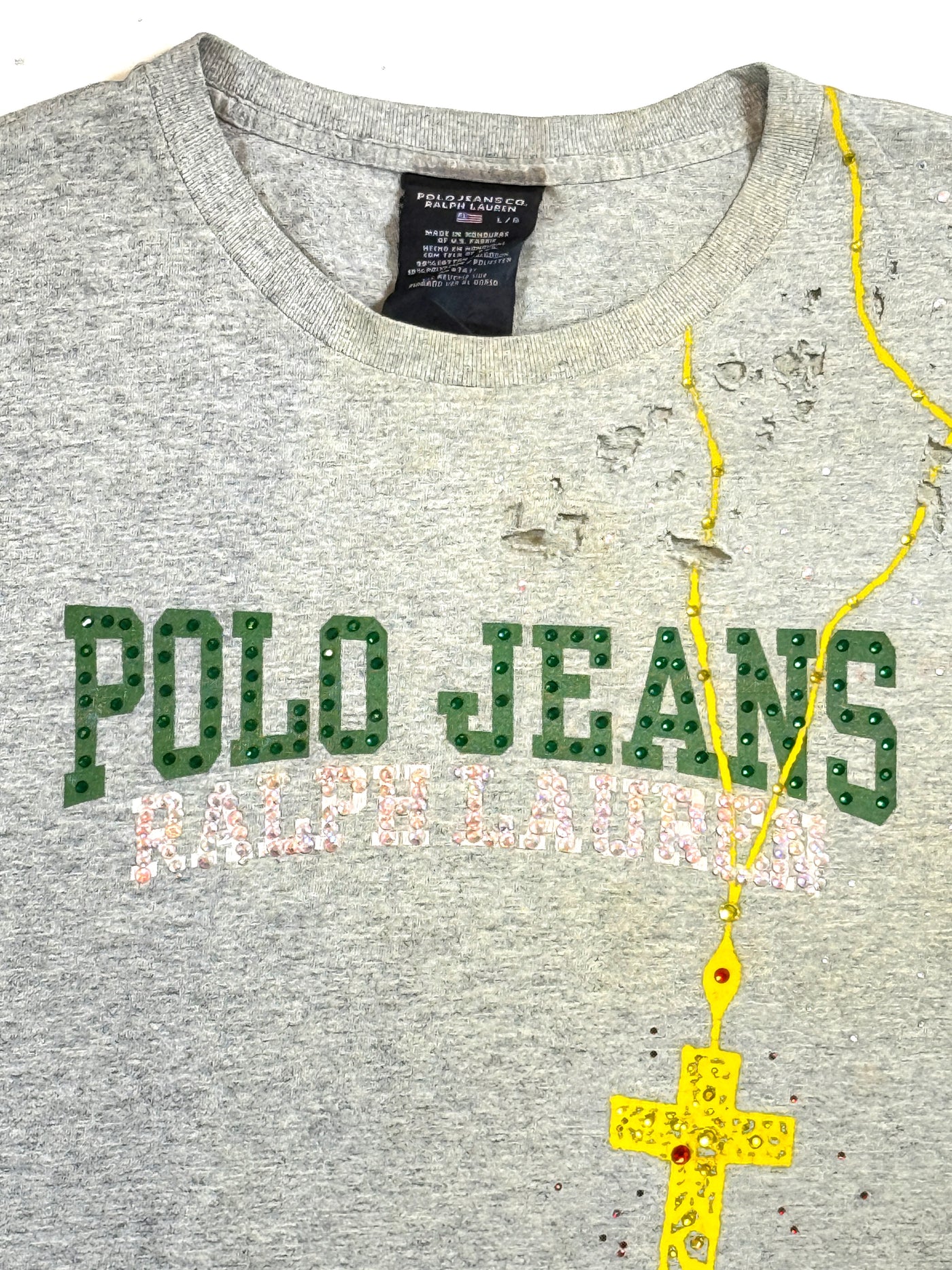 Recovered Artifact No. 057 — DISTRESSED POLO JEANS RALPH LAUREN TEE