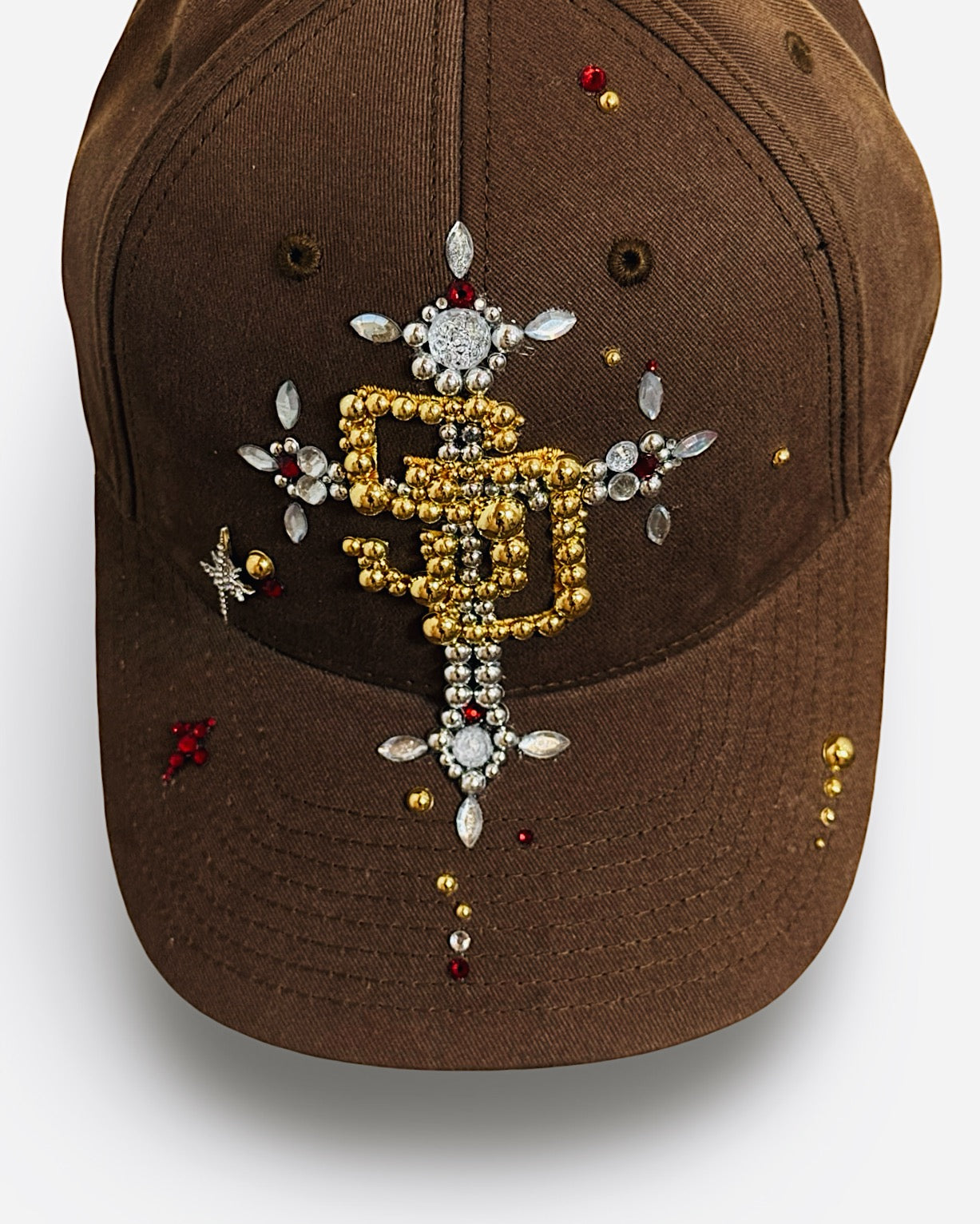 Recovered Artifact No. 077 — San Diego Padres Brown Cap (OSFA – Adjustable Strapback)