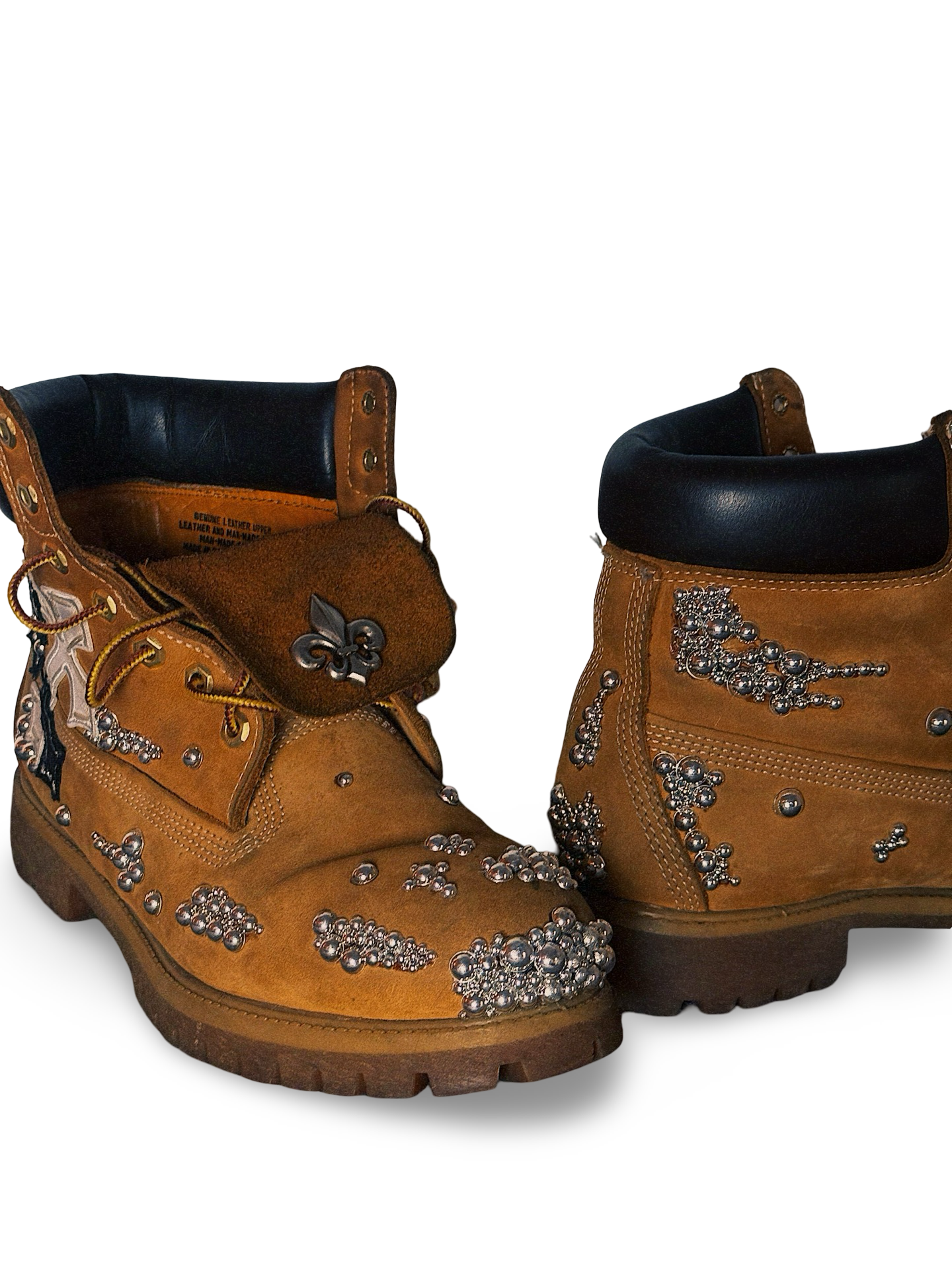 Recovered Artifact No. 367 — Embellished Timberland Boots