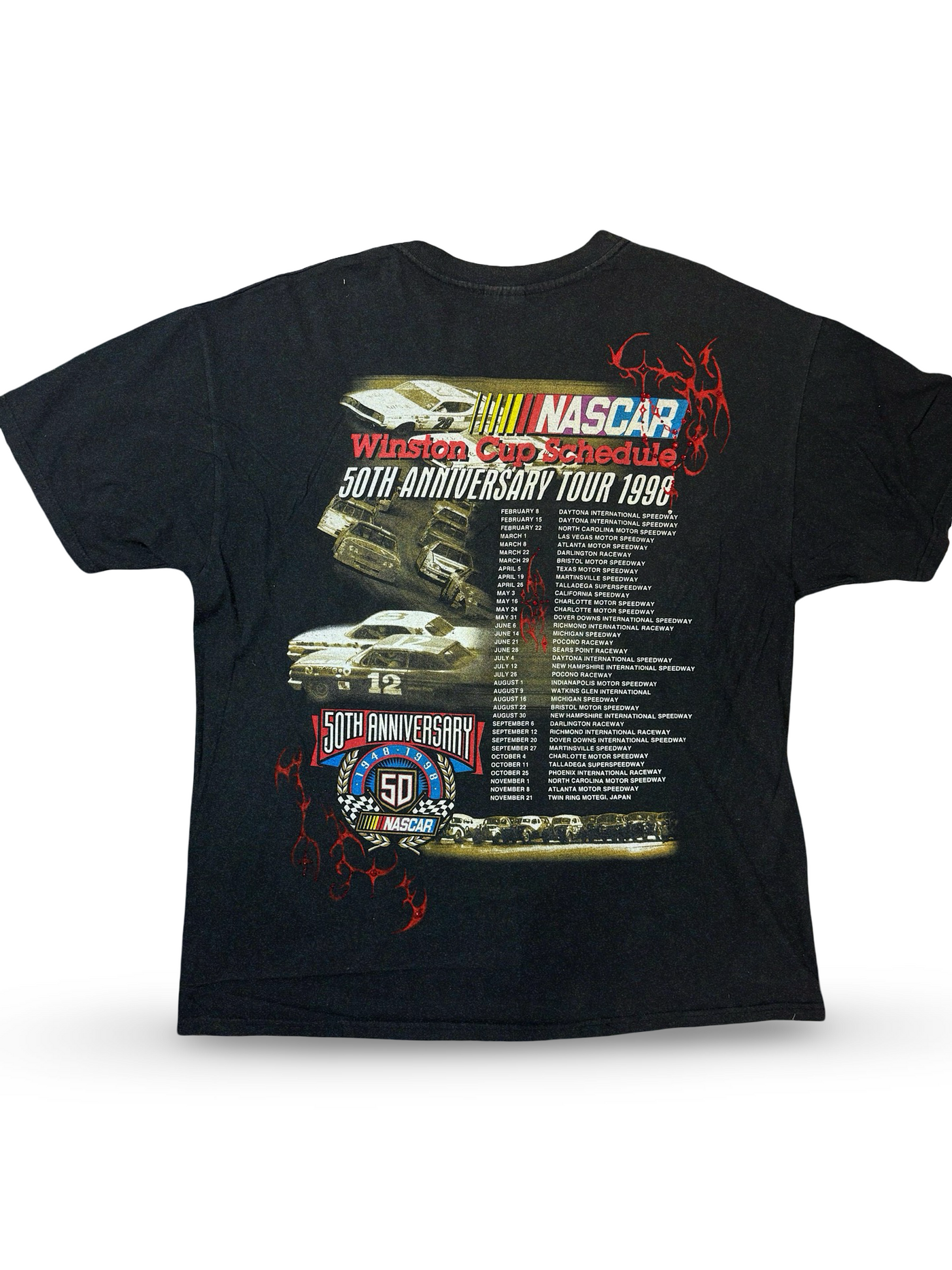 (1998) Recovered Artifact No. 098 — NASCAR 50th Anniversary Tour Tee