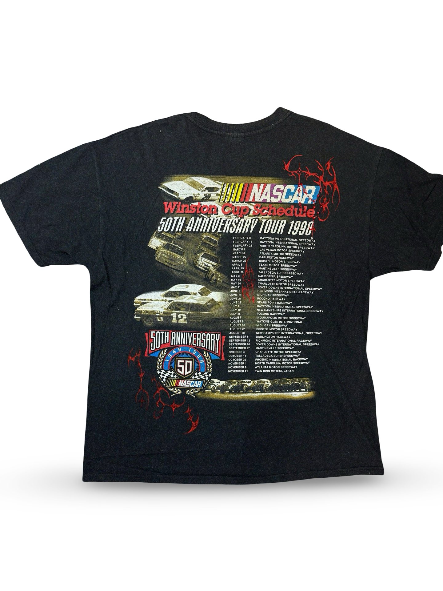 (1998) Recovered Artifact No. 098 — NASCAR 50th Anniversary Tour Tee