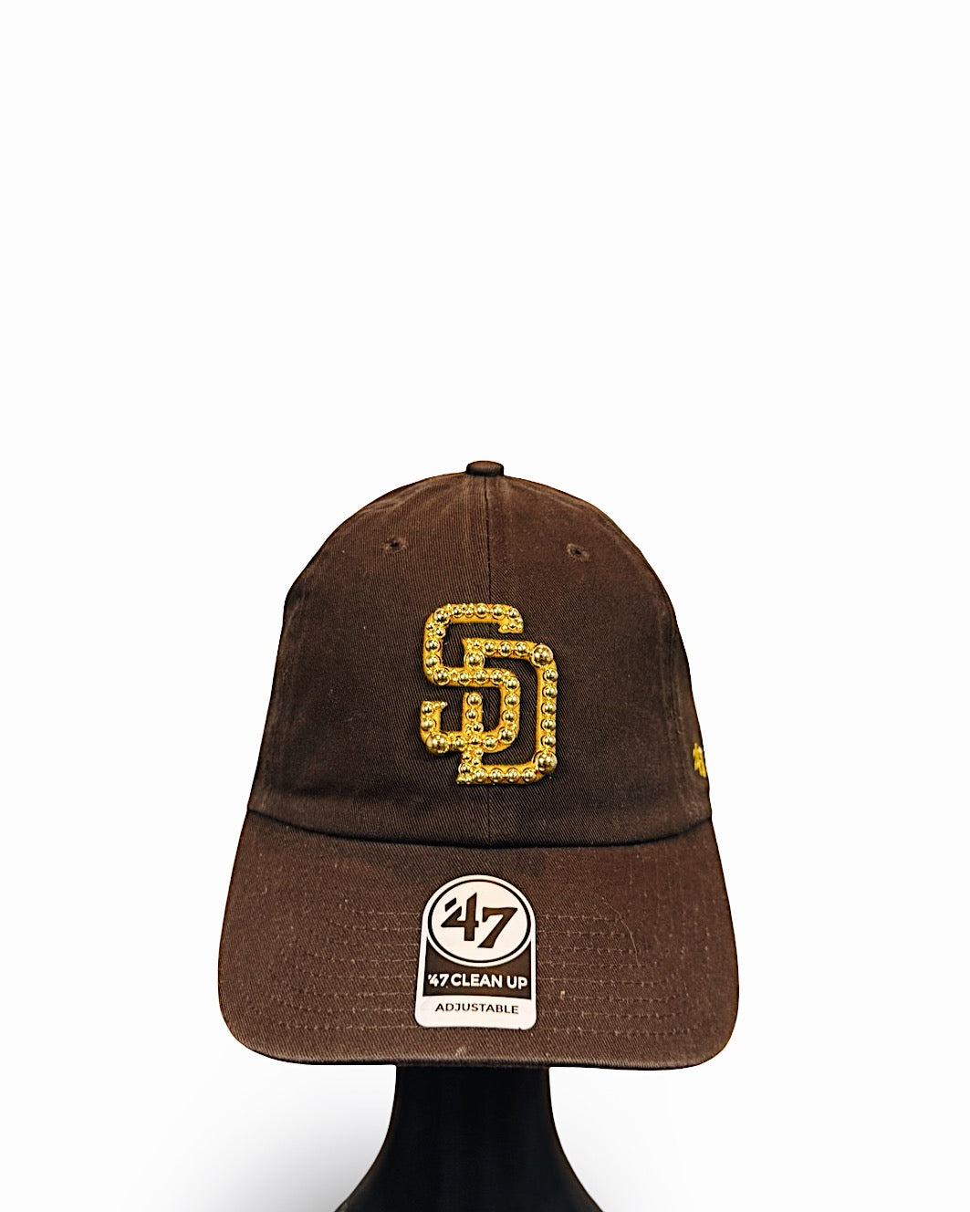 Recovered Artifact No. 094 — San Diego Padres Adjustable Cap – Brown/Gold Rhinestone Edition
