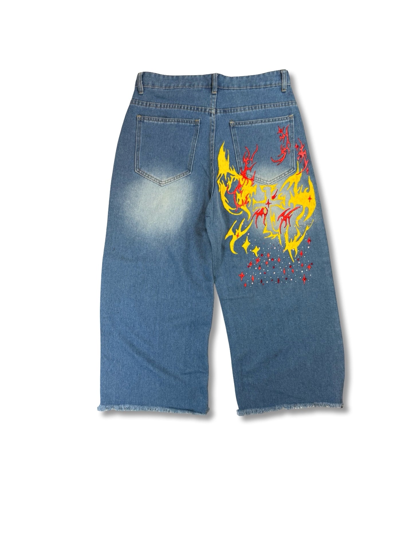 Recovered Artifact No. 237 — 3/4 Length Denim Jorts