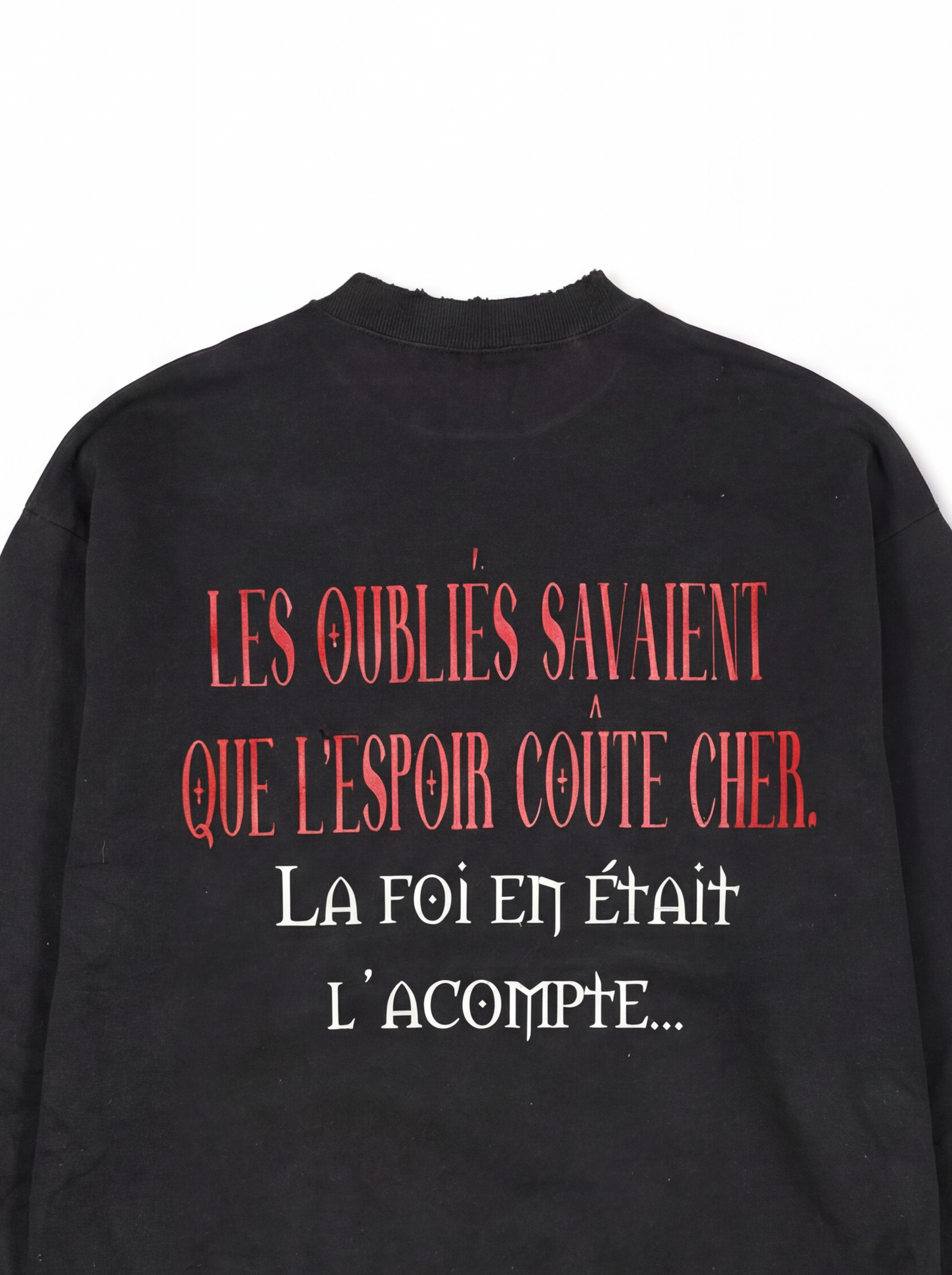 Studio Work No. 047 — UNIVERSITY OF HOPE CREWNECK