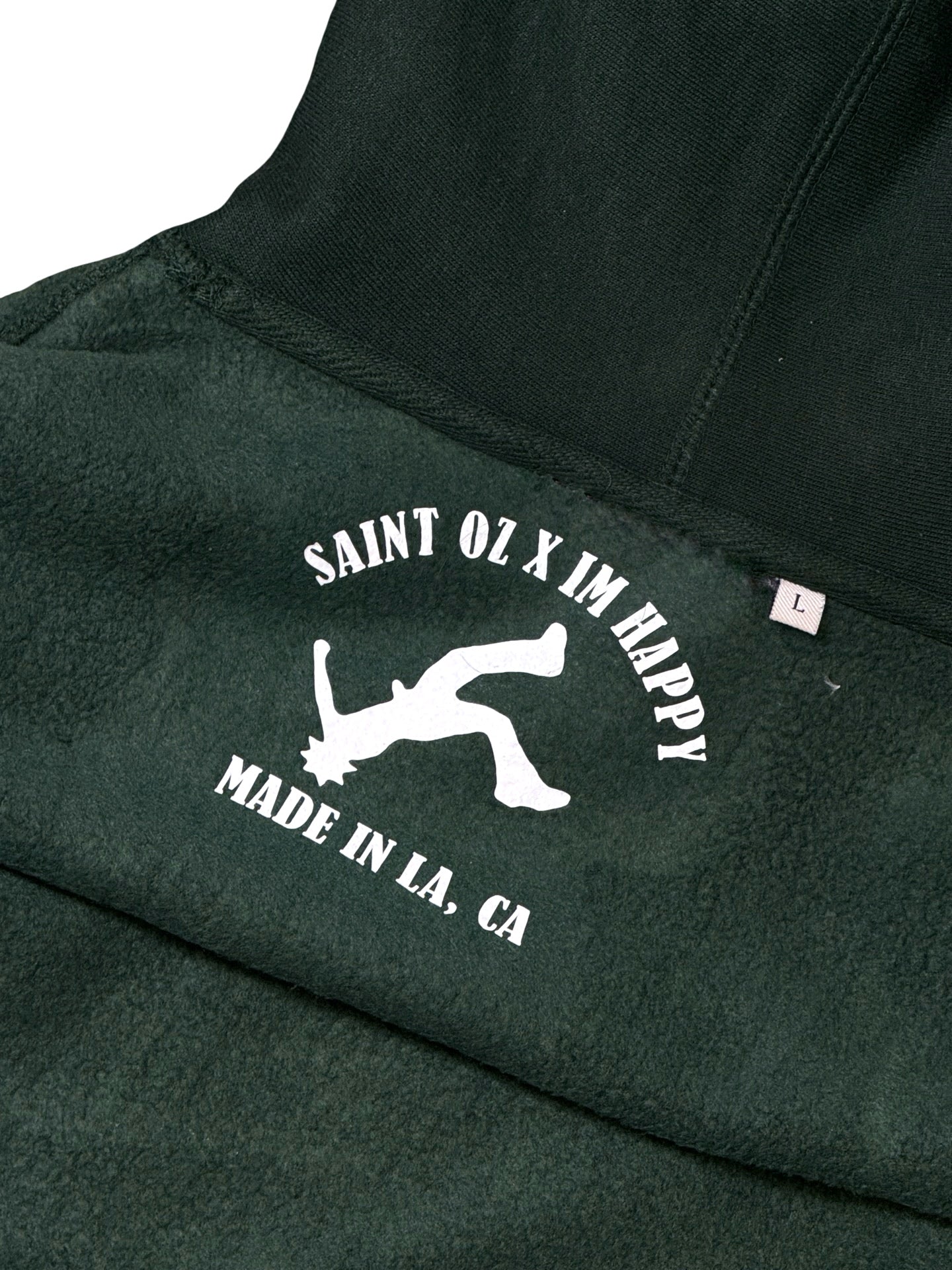 SAINT OZ x IAMHAPPY LA COLLAB — ST. IS HAPPY Hoodie