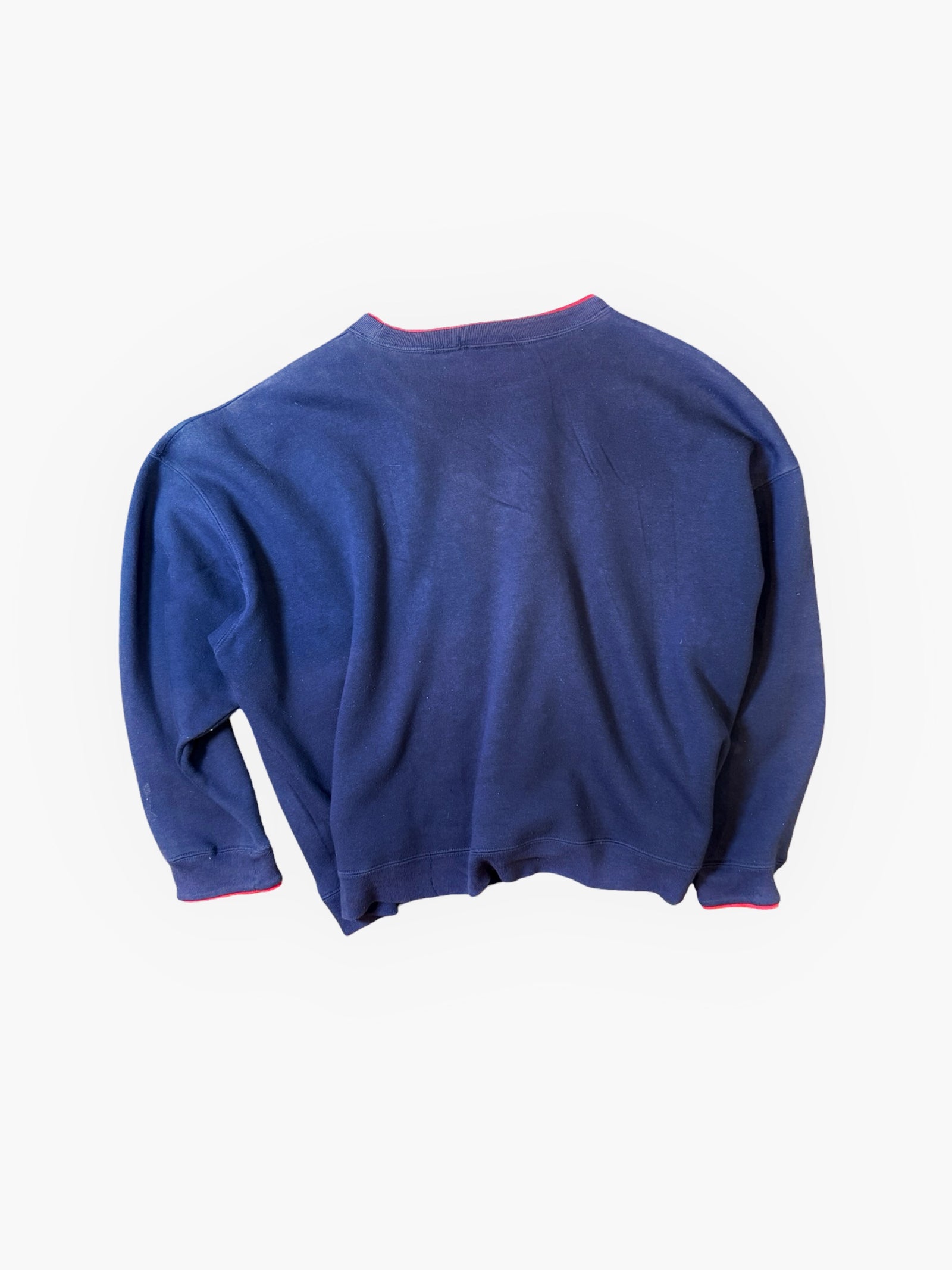 (SIZE XL) SAINT OZ COSMIC COLA CREW — 1 OF 1 (1990s / HAND-EMBELLISHED GALAXY FRONT)