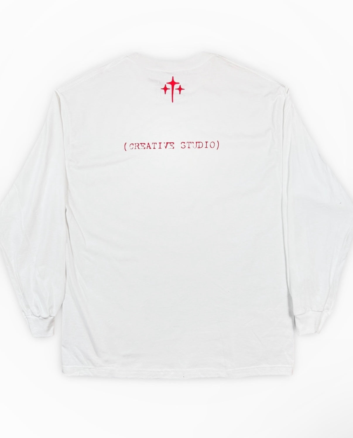 Studio Work No. 042 — EVERY SAINT / EVERY SINNER LONGSLEEVE - WHITE