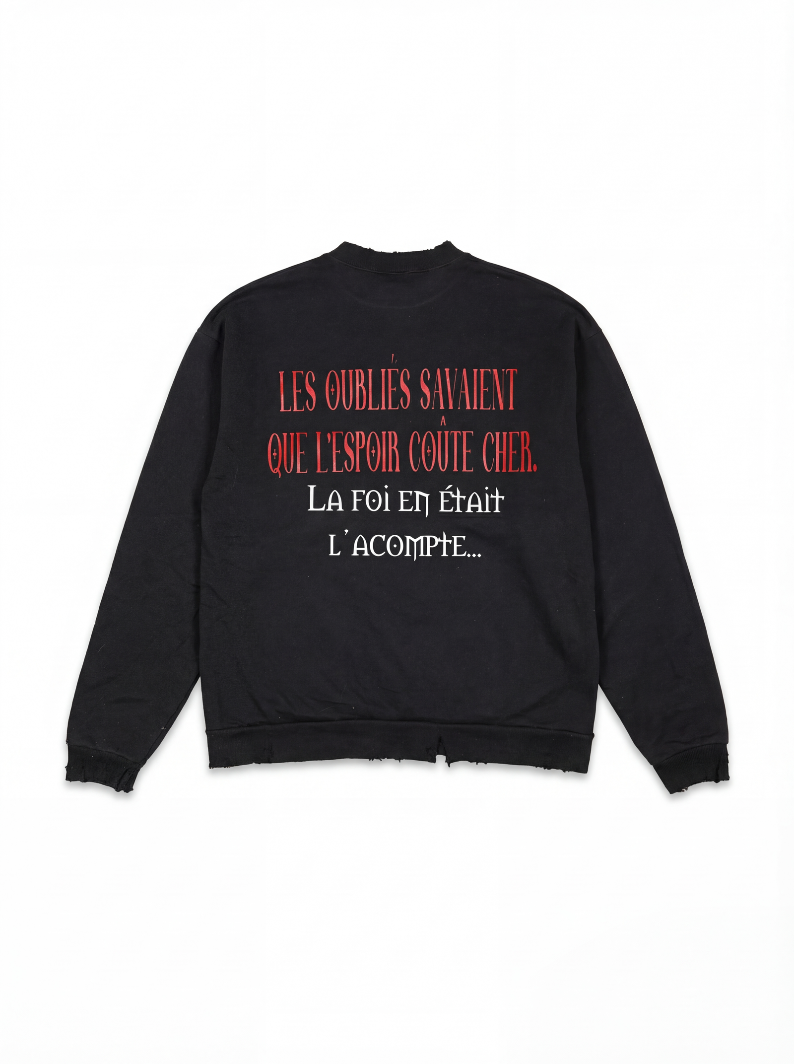 Studio Work No. 047 — UNIVERSITY OF HOPE CREWNECK