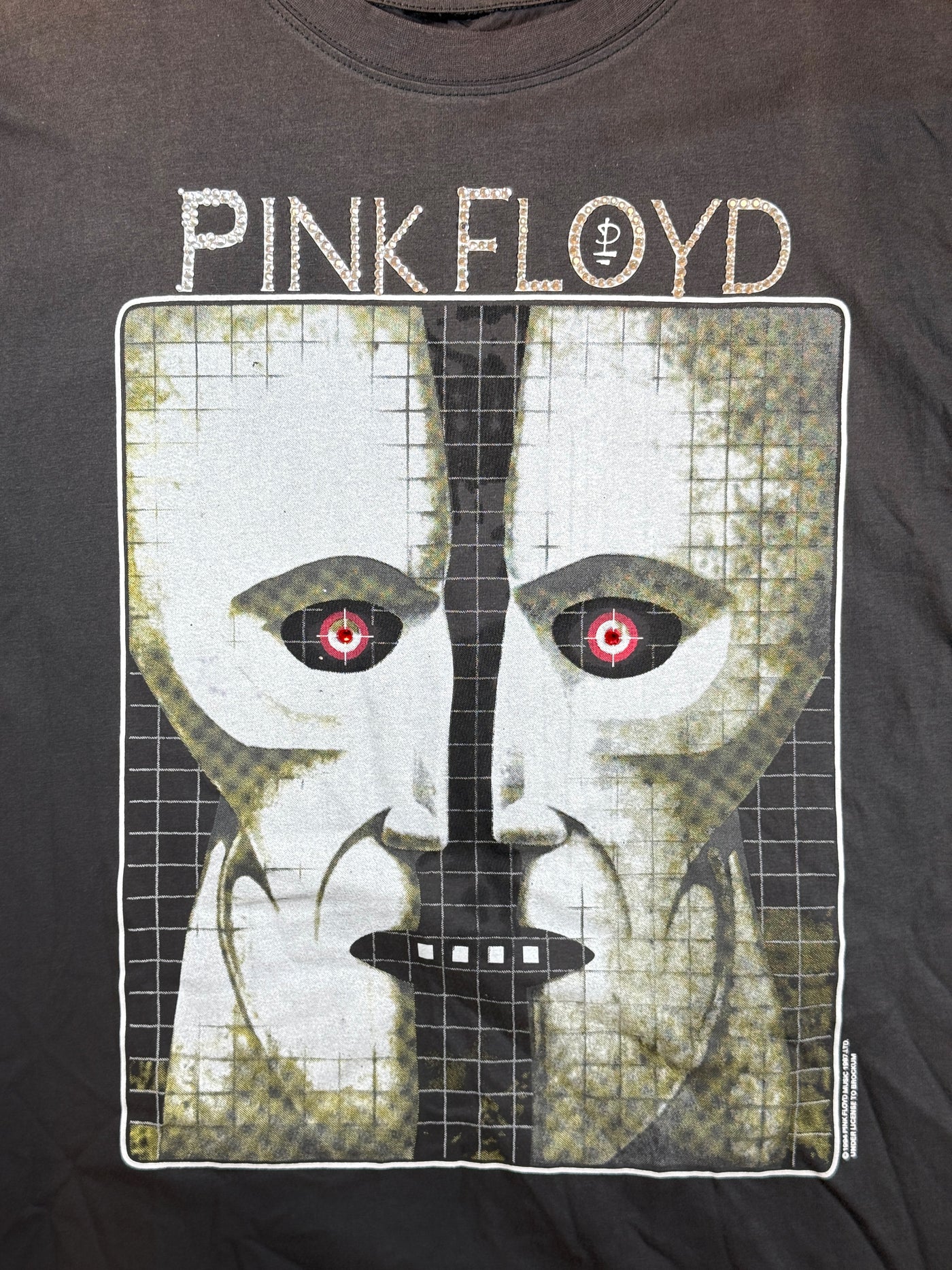 Recovered Artifact No. 101 — RHINESTONE PINK FLOYD TEE (XL)