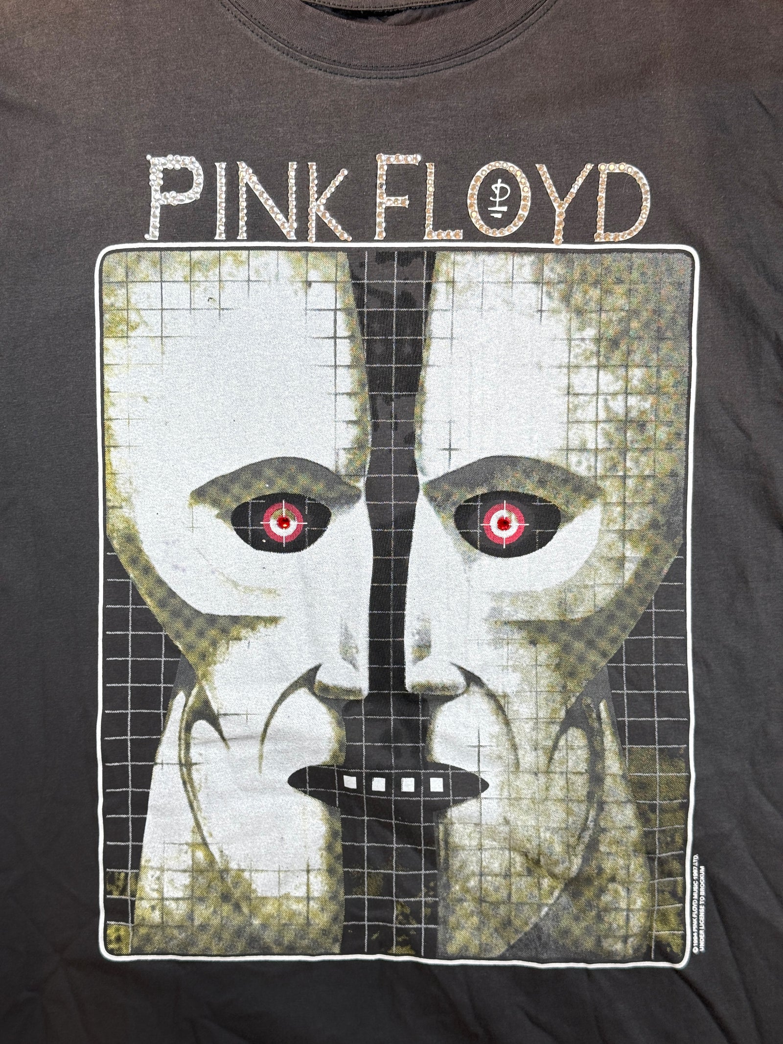 Recovered Artifact No. 101 — RHINESTONE PINK FLOYD TEE (XL)
