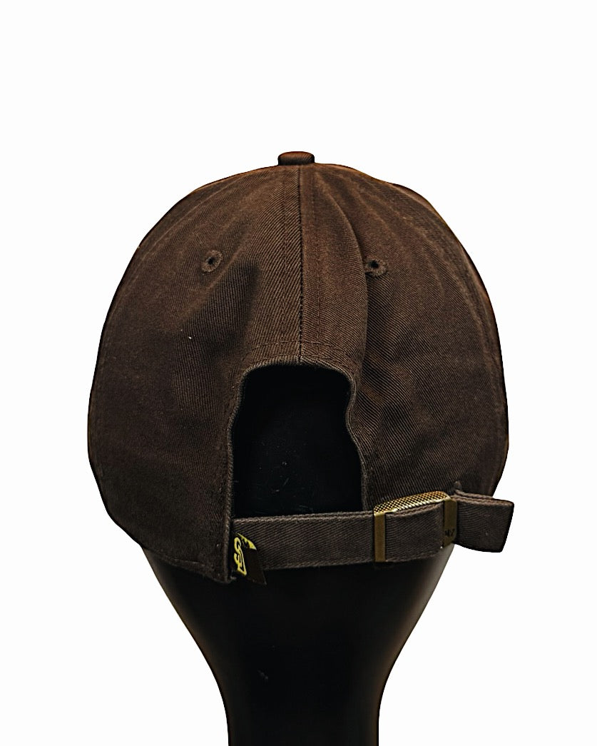 Recovered Artifact No. 094 — San Diego Padres Adjustable Cap – Brown/Gold Rhinestone Edition