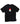 RED LABEL SAINT TEE — BLACK