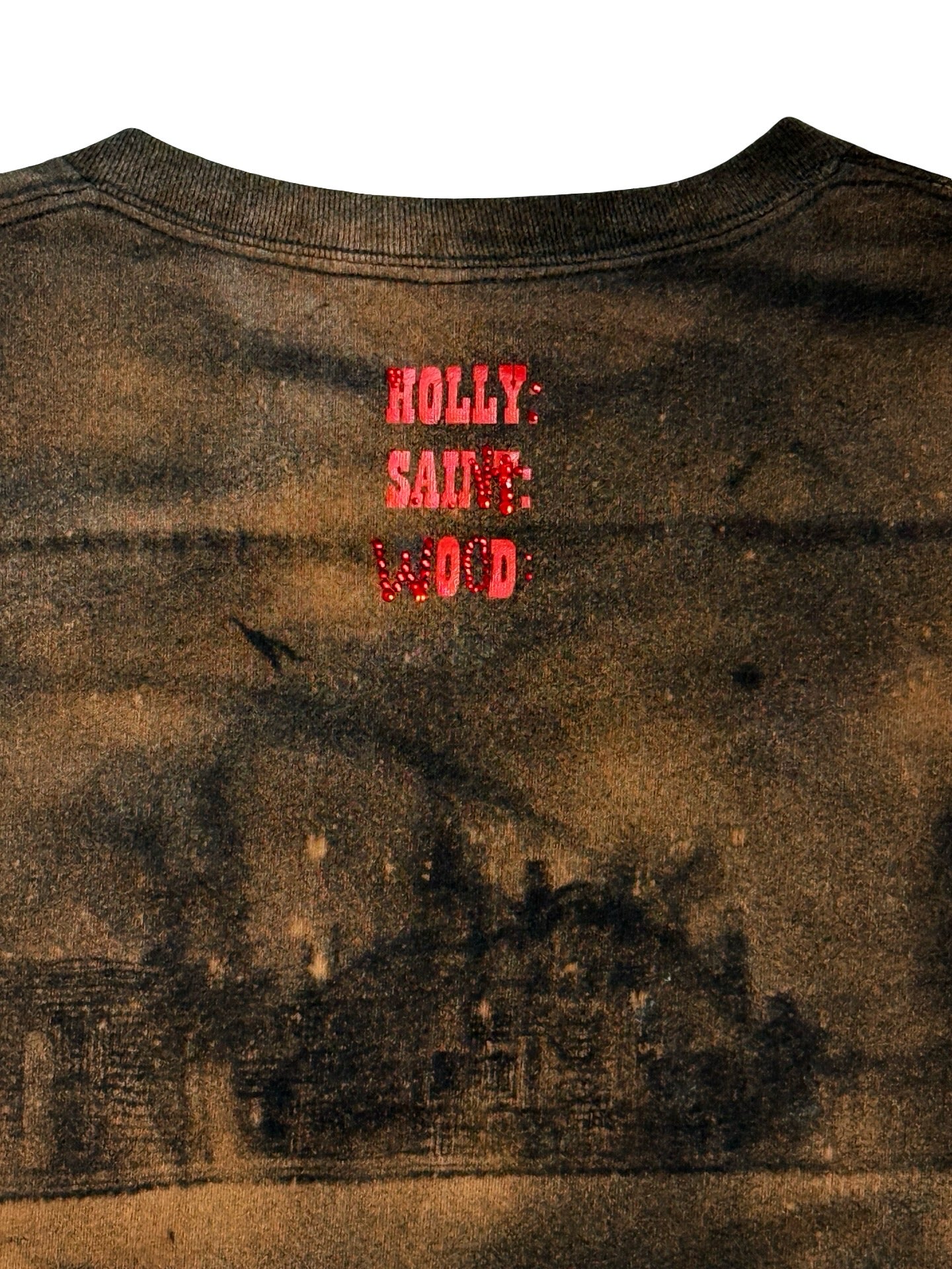 Recovered Artifact No. 952 — Cybersigilism Embellished Black Tee (L)