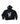 MIDNIGHT SERAPH ZIP HOODIE — BLACK (MADE IN LOS ANGELES)