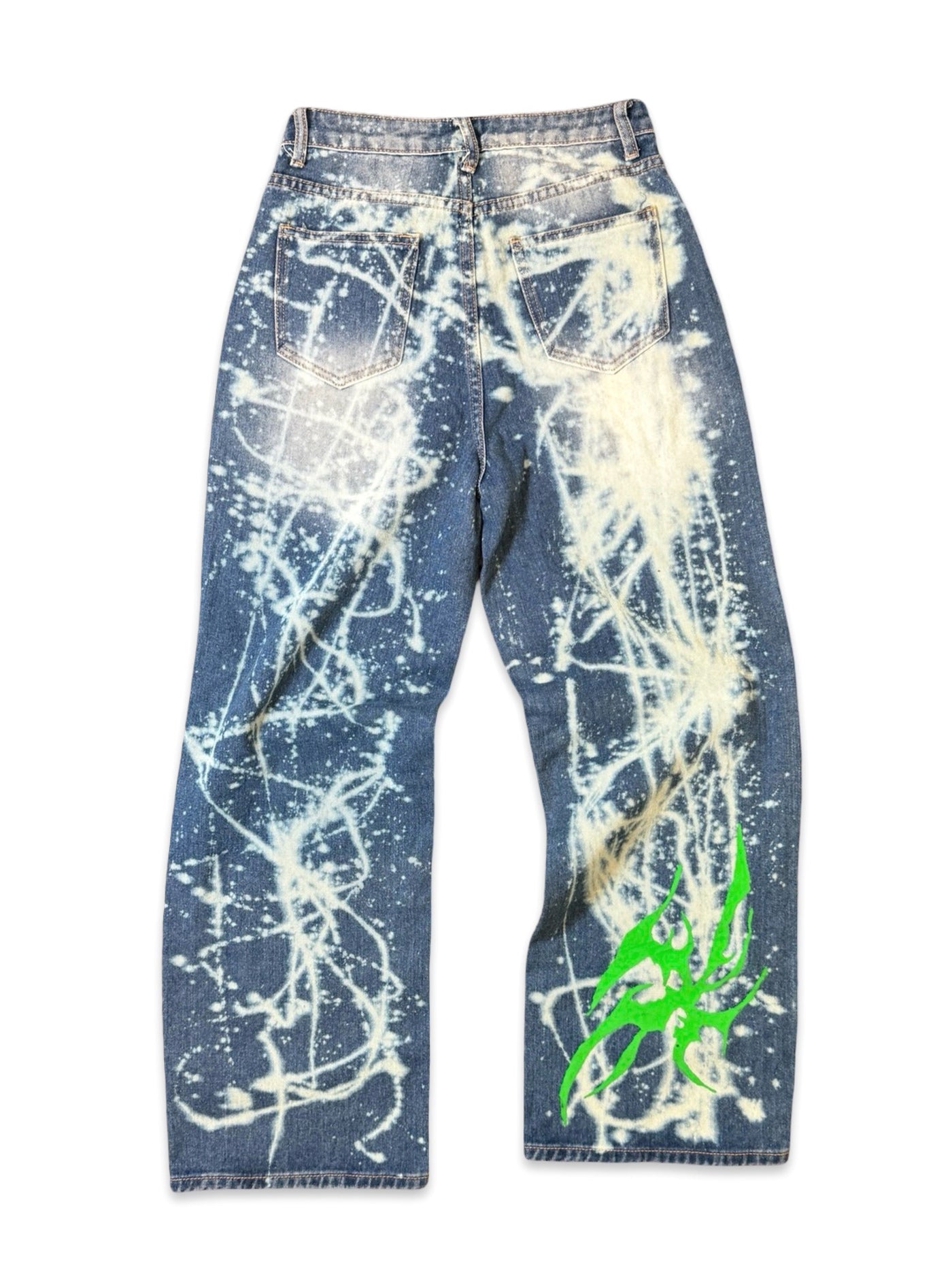 Recovered Artifact No. 088 — TRIBAL MUTATION DENIM — (26 W // 27 L)