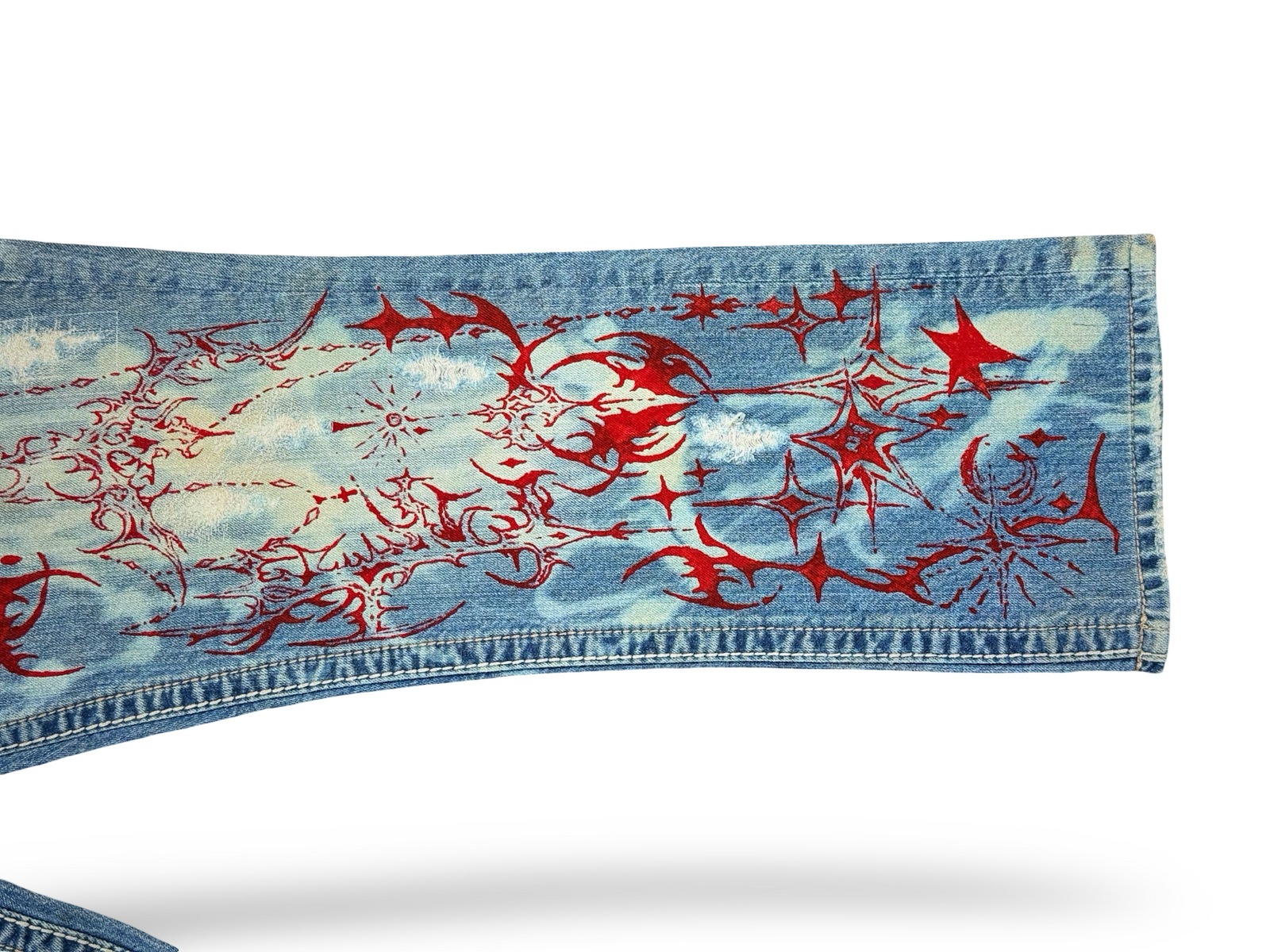 Recovered Artifact No. 193 — Rock Revival Blue Denim Jeans (W36XL30)