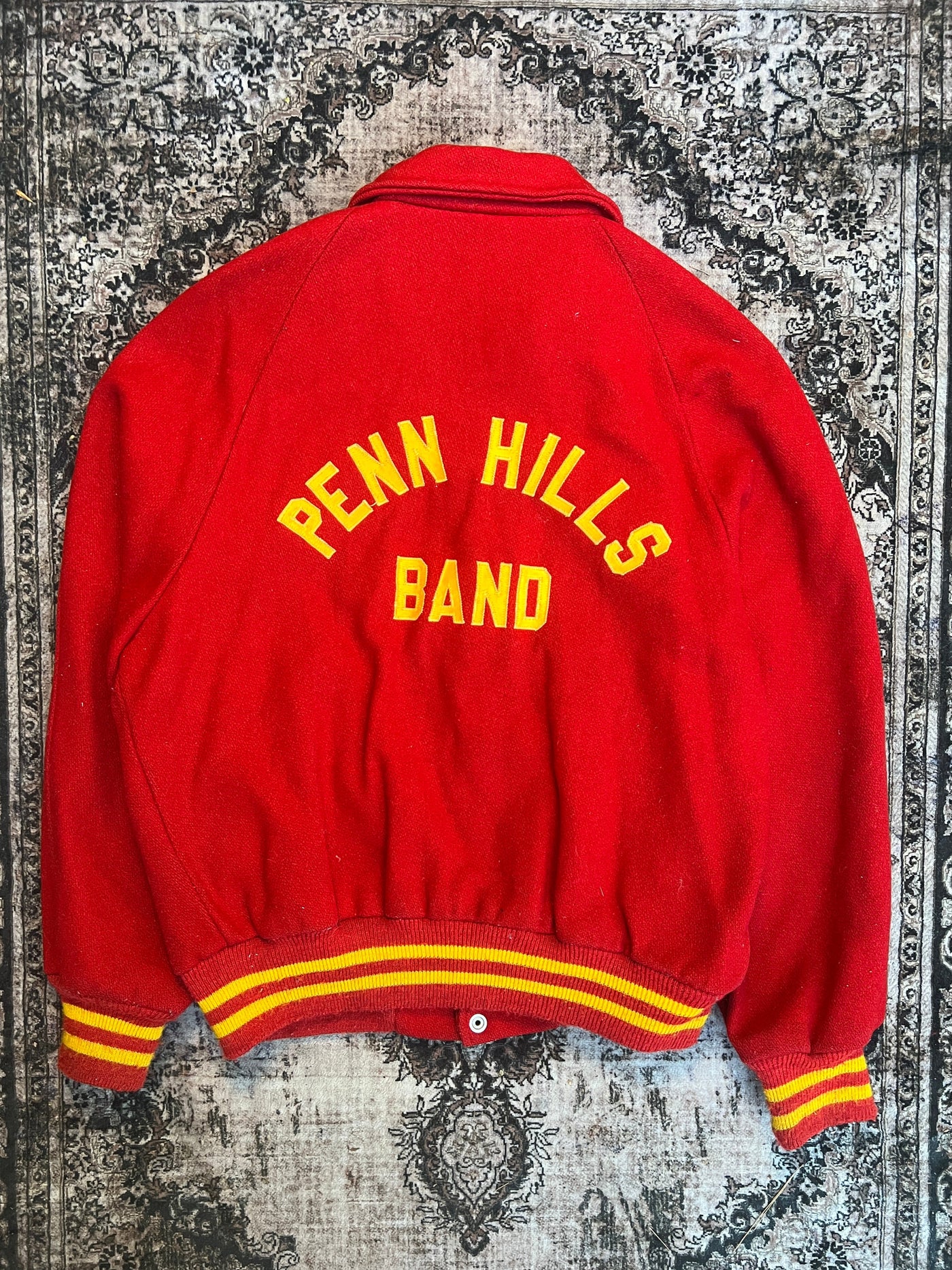 (80s) Penn Hills Band Letterman Jacket (Size L)
