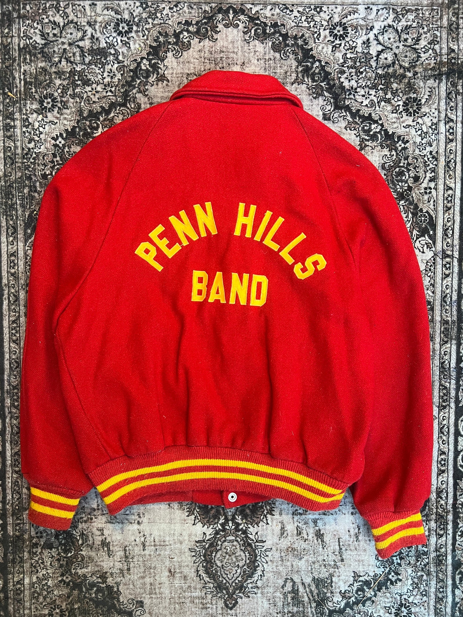 (80s) Penn Hills Band Letterman Jacket (Size L)