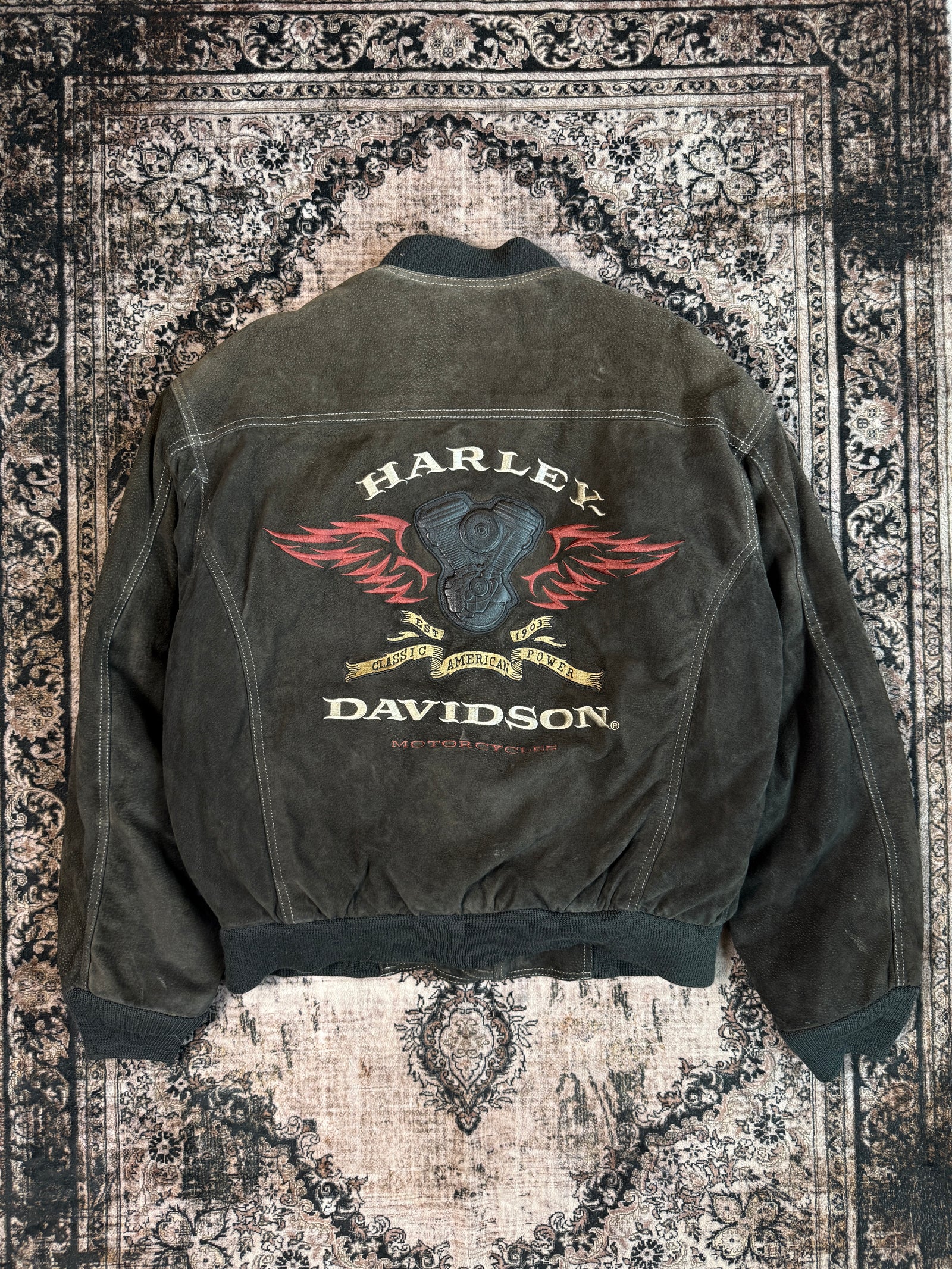 VTG Men's Harley-Davidson Jacket Size L