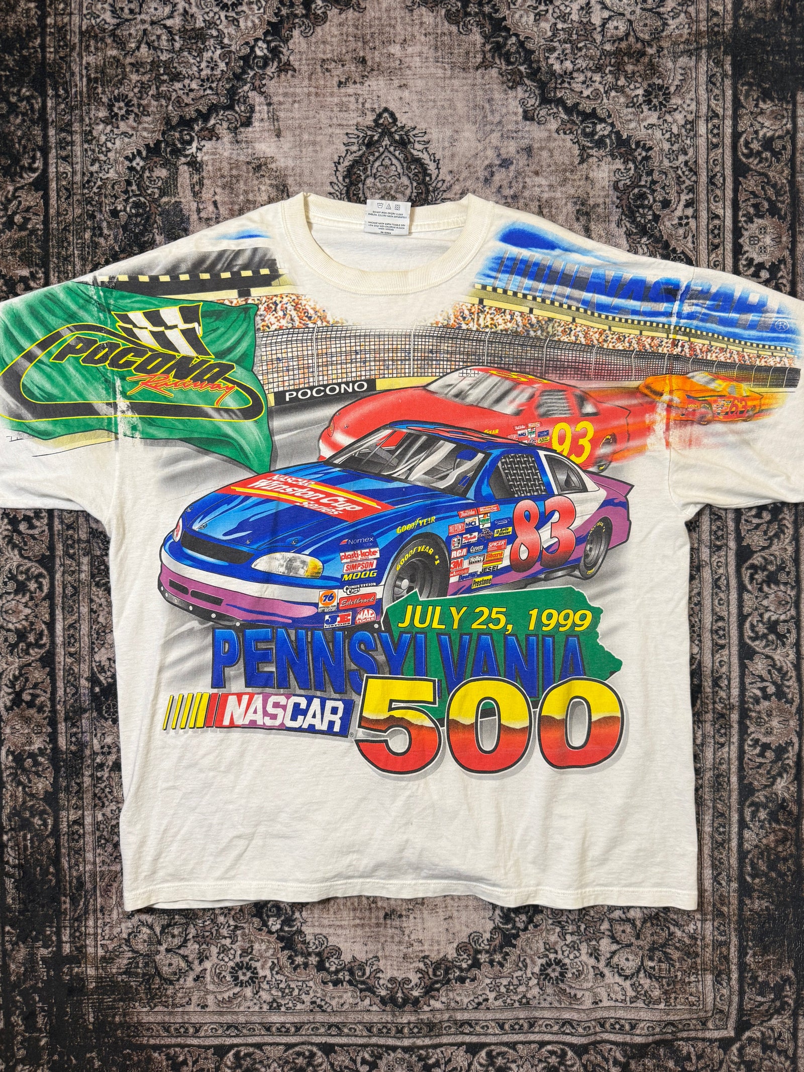90s Chase Authentics Nascar Winston Cup Racing T-shirt (XL)