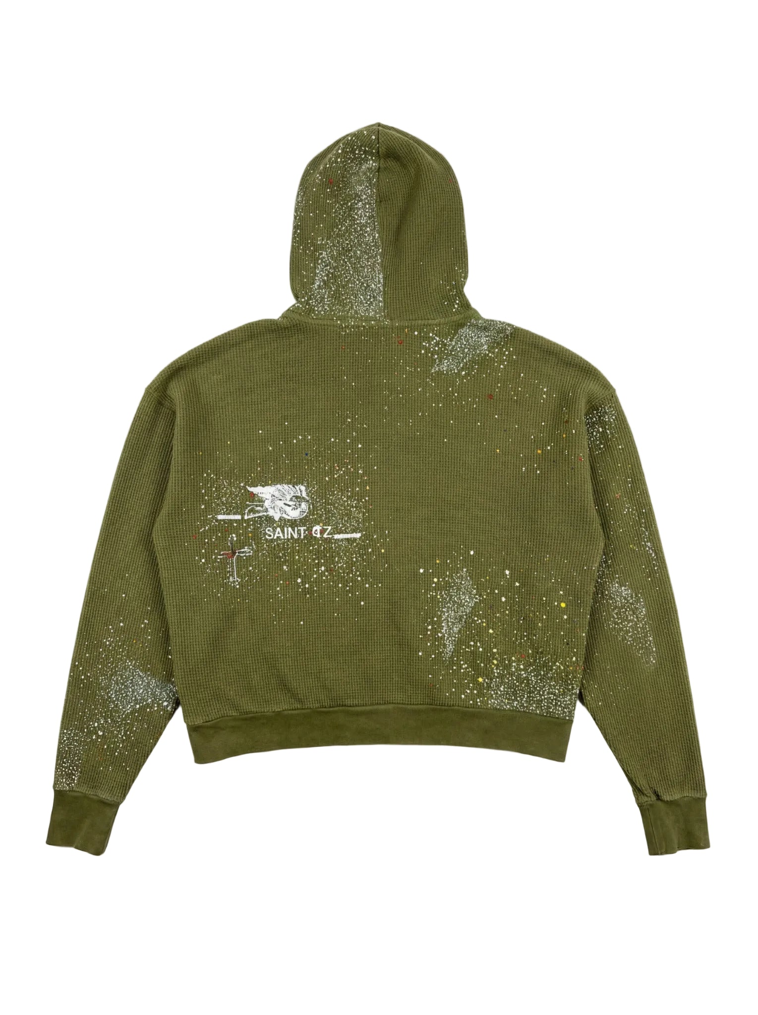 Recovered Artifact No. 777 — ST.OZ RHINESTONE GREEN ZIP-UP (XL)