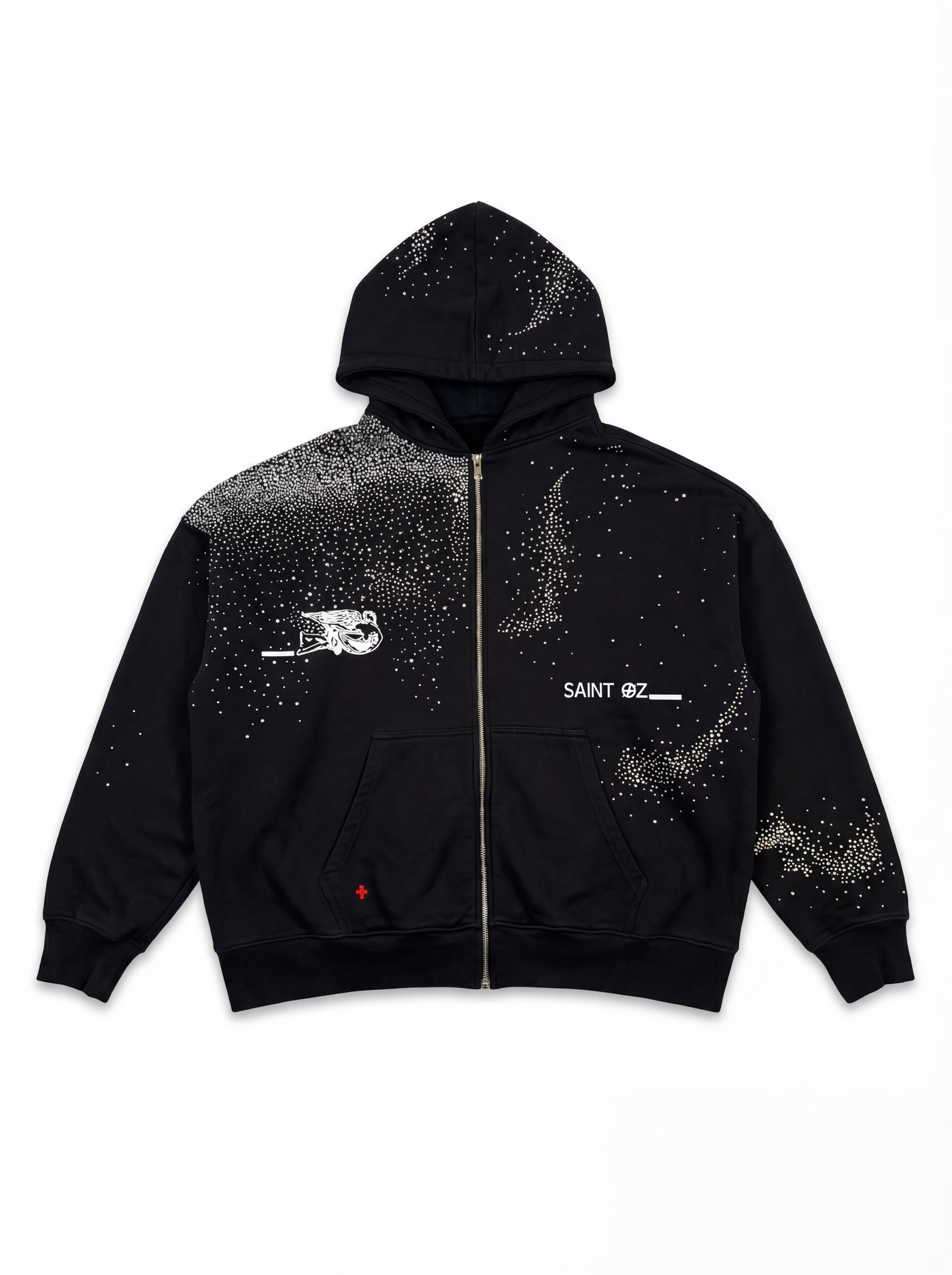 Studio Work No. 001 — MIDNIGHT SERAPH ZIP HOODIE