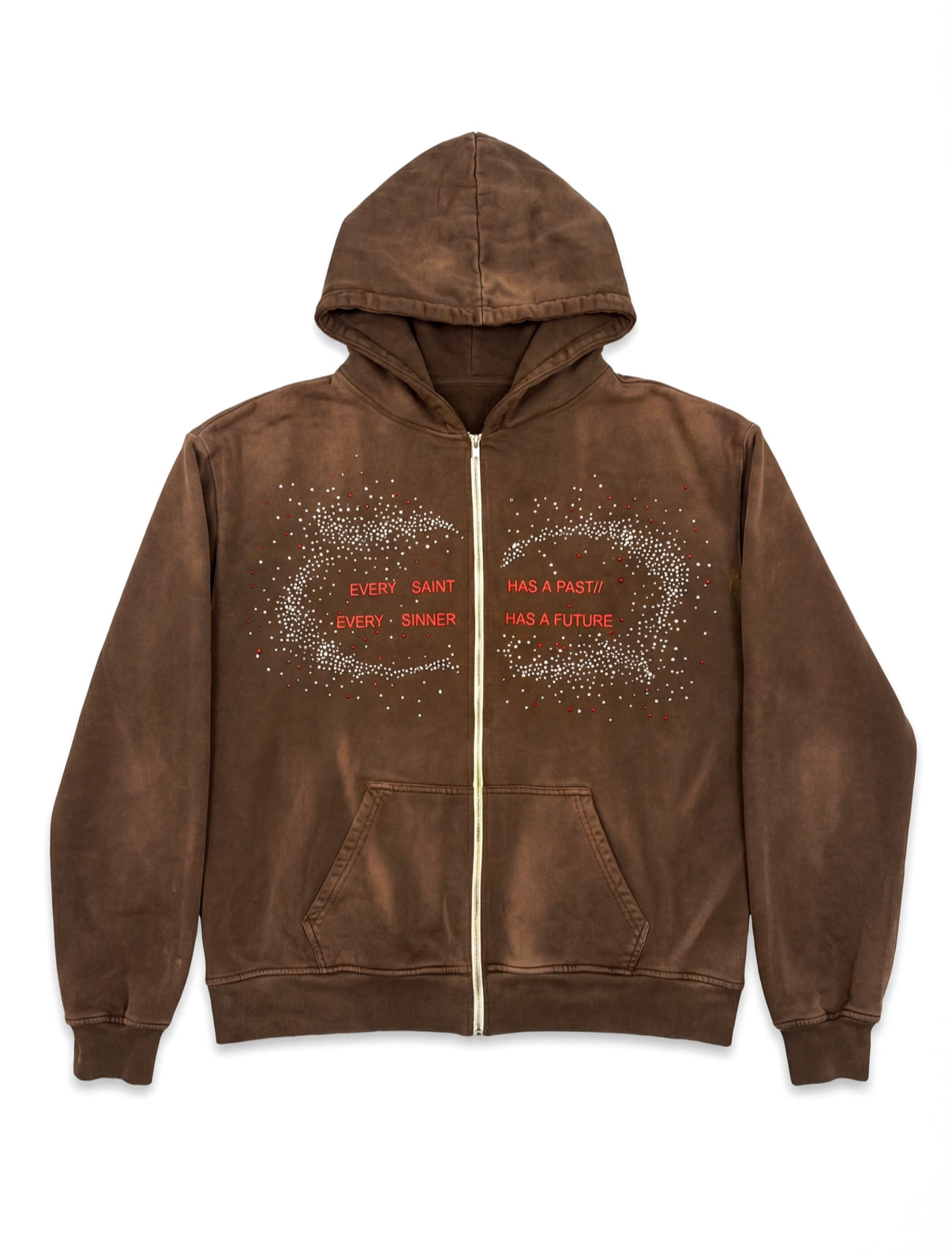 Studio Work No. 002 — SAINT VERSE ZIP HOODIE