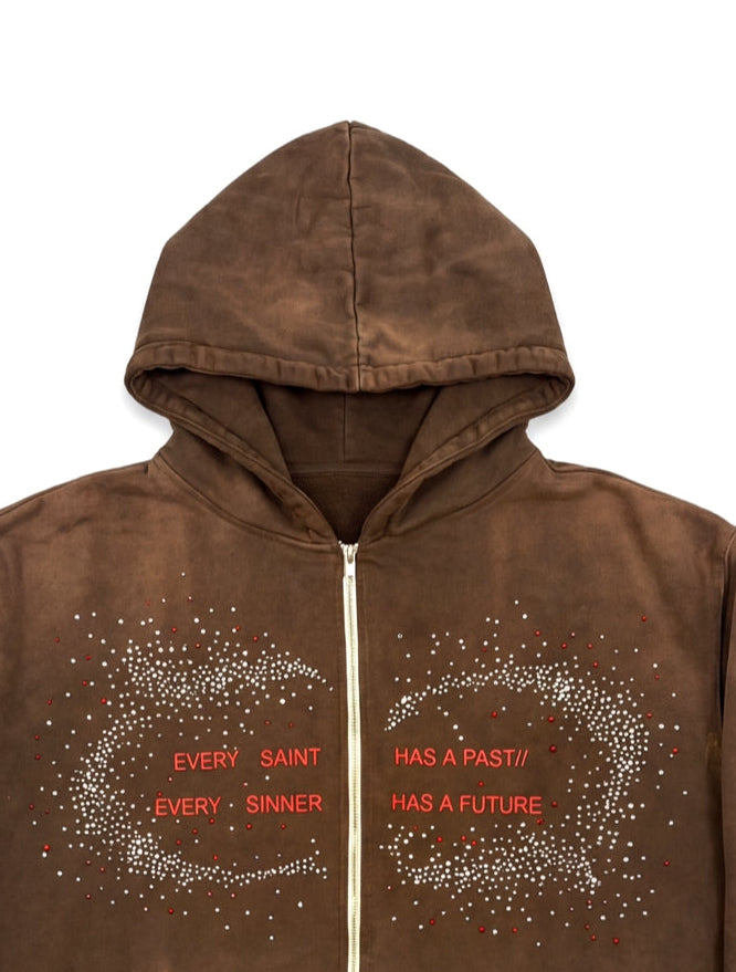 Studio Work No. 002 — SAINT VERSE ZIP HOODIE