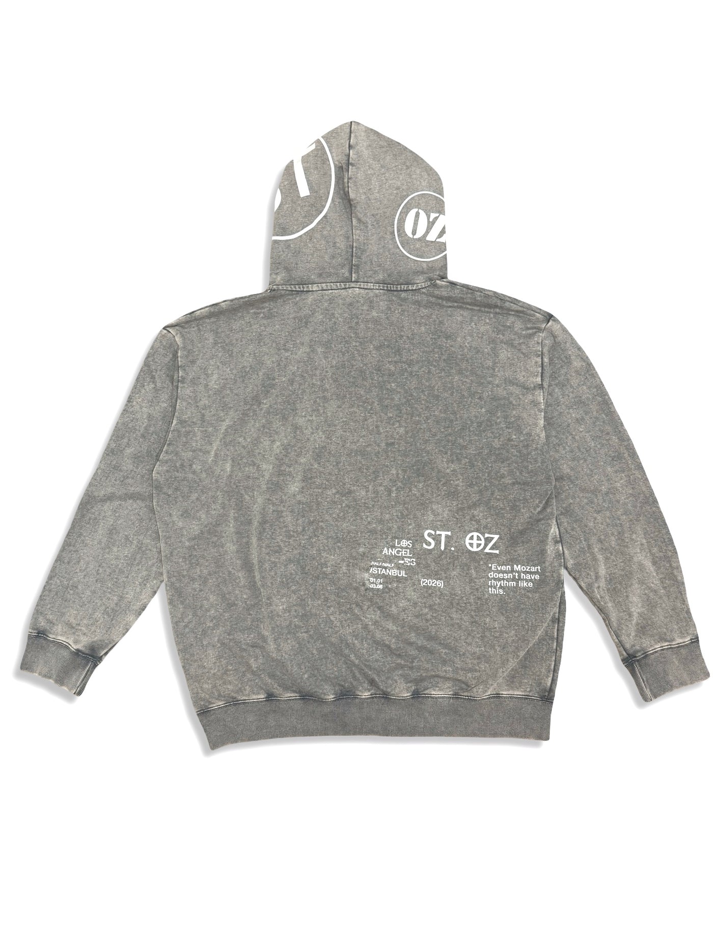 Studio Work No. 033 — HALF / HALF ZIP HOODIE