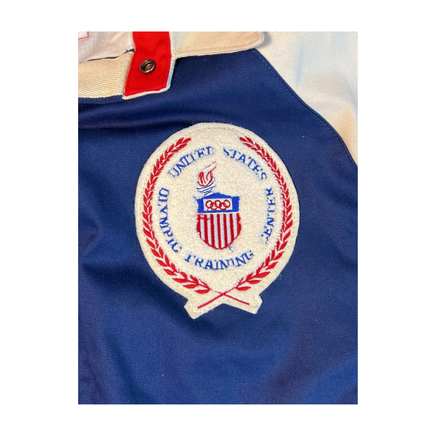 80s United States Olympic Training Center Varsity Jacket (XL/XXL)