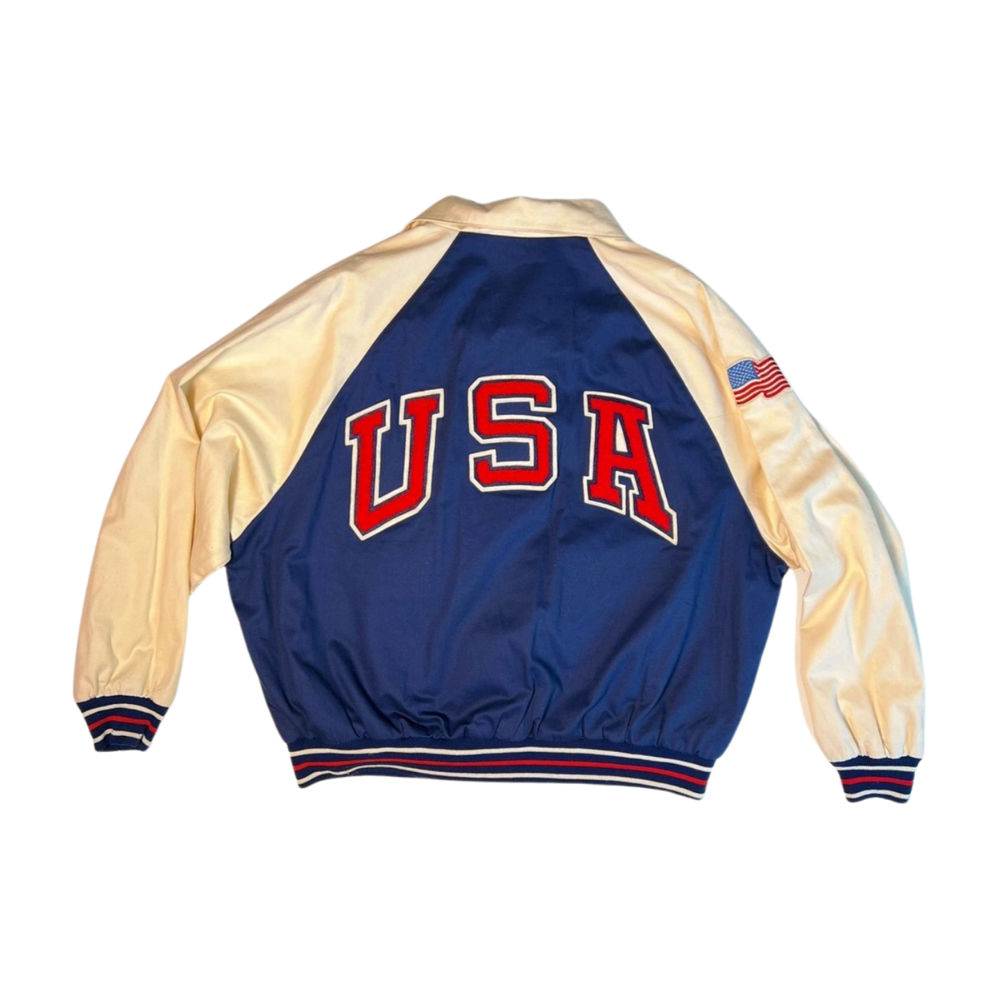 80s United States Olympic Training Center Varsity Jacket (XL/XXL)
